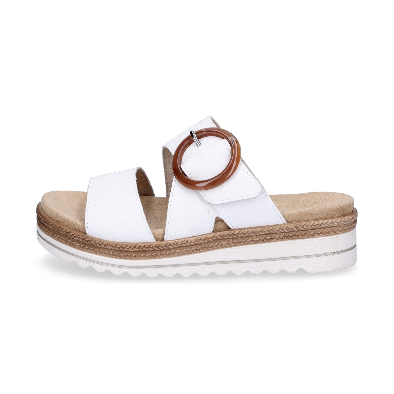 Remonte Remonte Damen Pantolette weiß Pantolette günstig online kaufen
