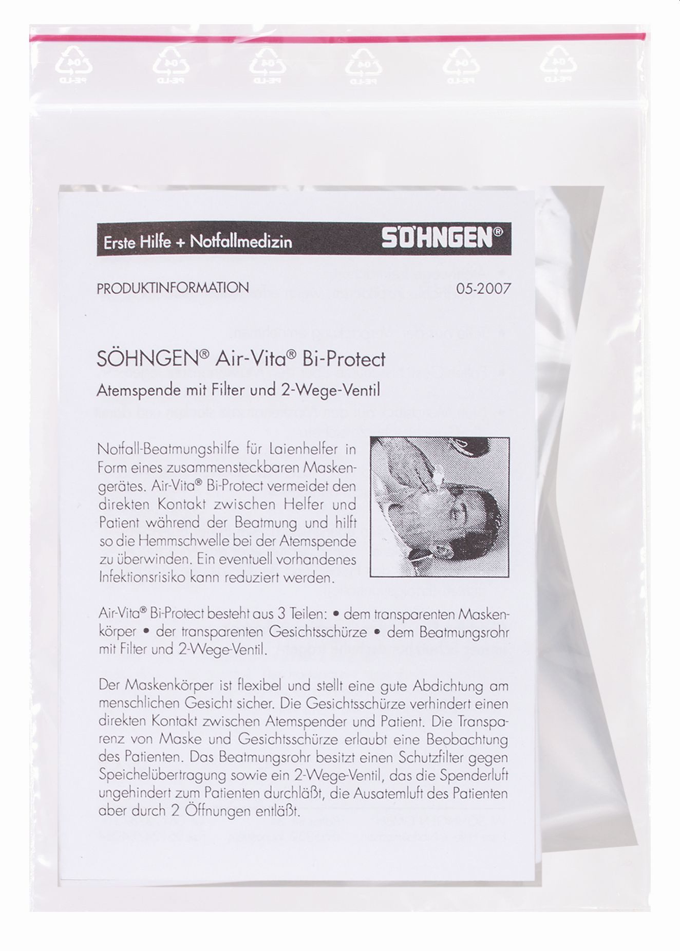 Söhngen Erste-Hilfe-Set Beatmungshilfe Air-Vita® Bi-Protect