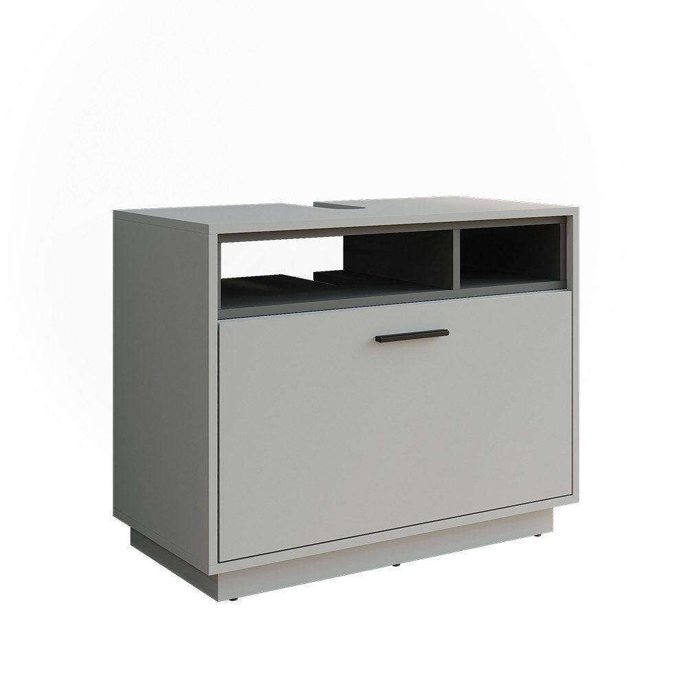 Vicco Waschbeckenunterschrank Beatrice, Grau/Anthrazit, 100 x günstig online kaufen