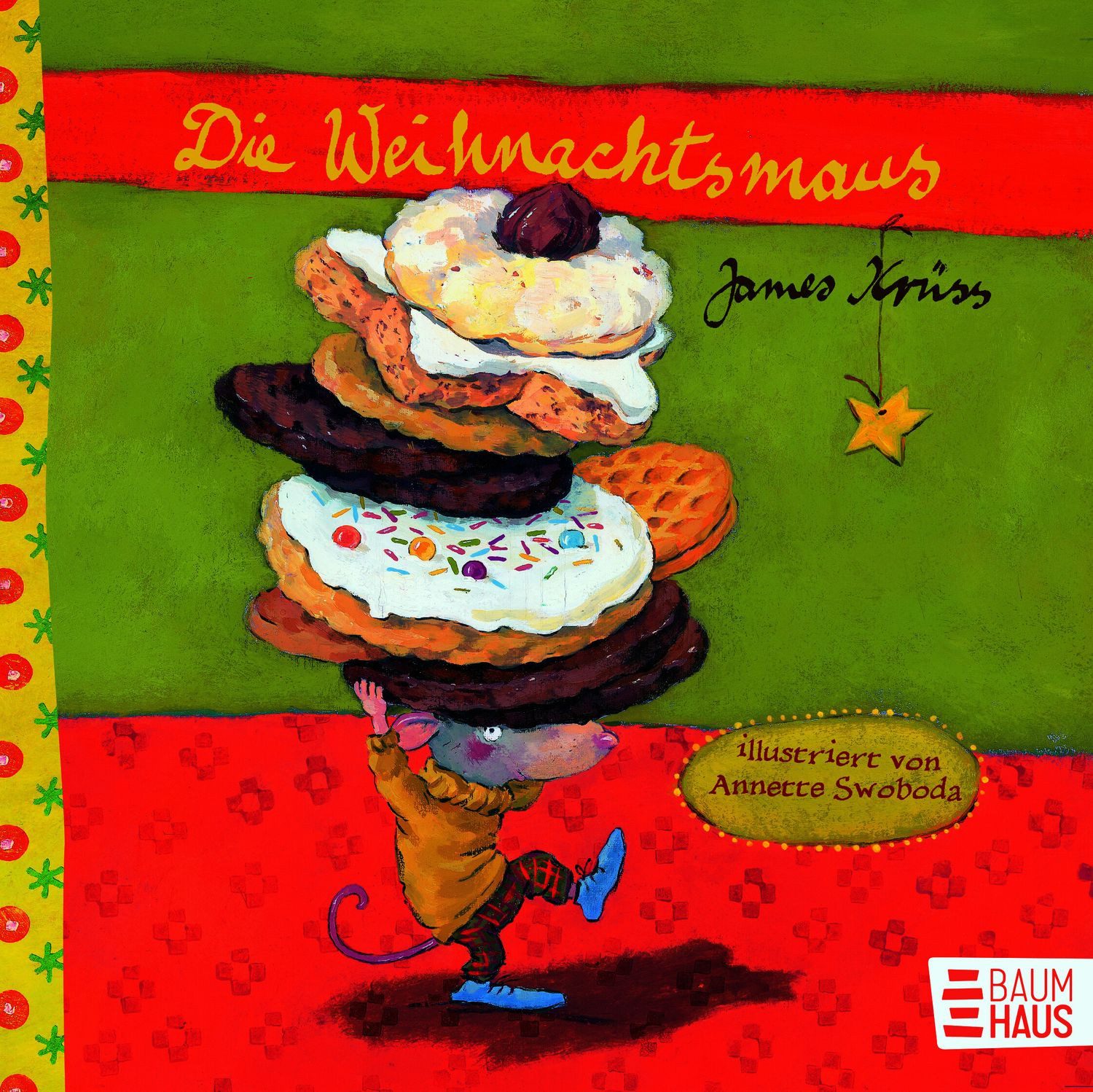Die Weihnachtsmaus (Pappbilderbuch) / James Krüss, Krüss, Die Weihnachtsmaus .