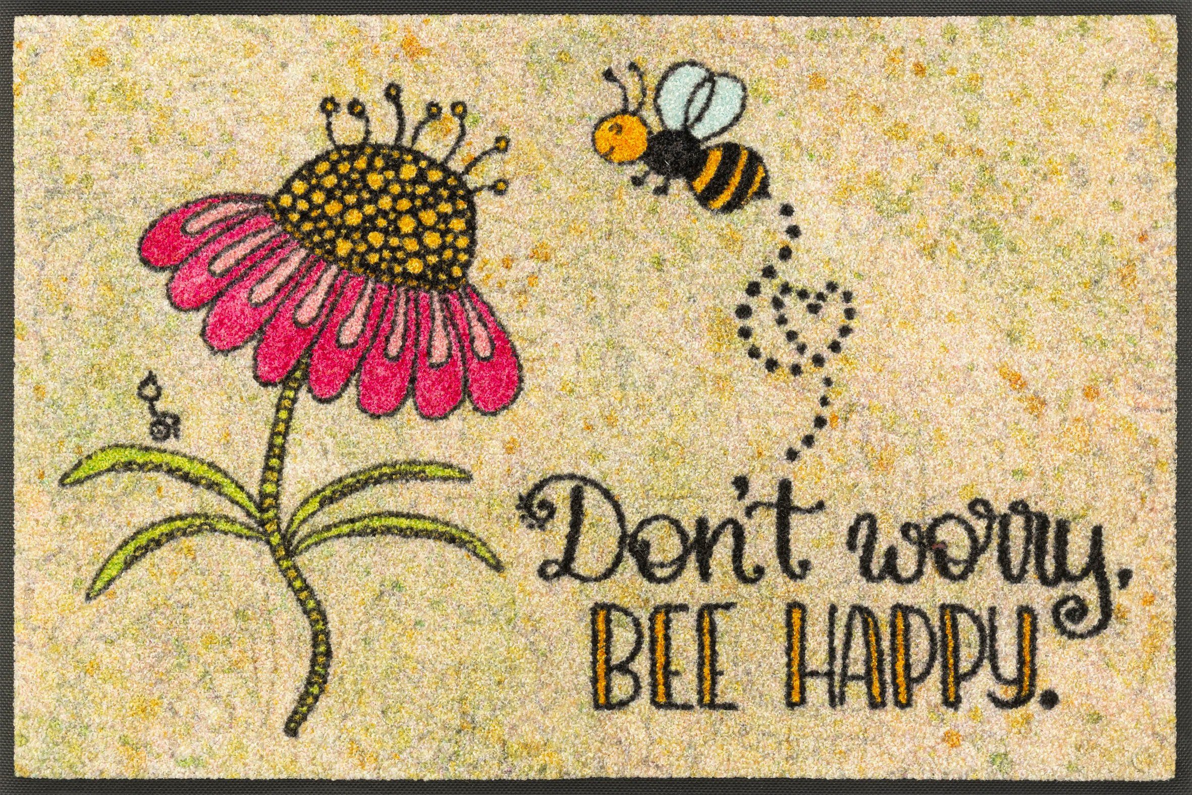 Fußmatte Bee Happy