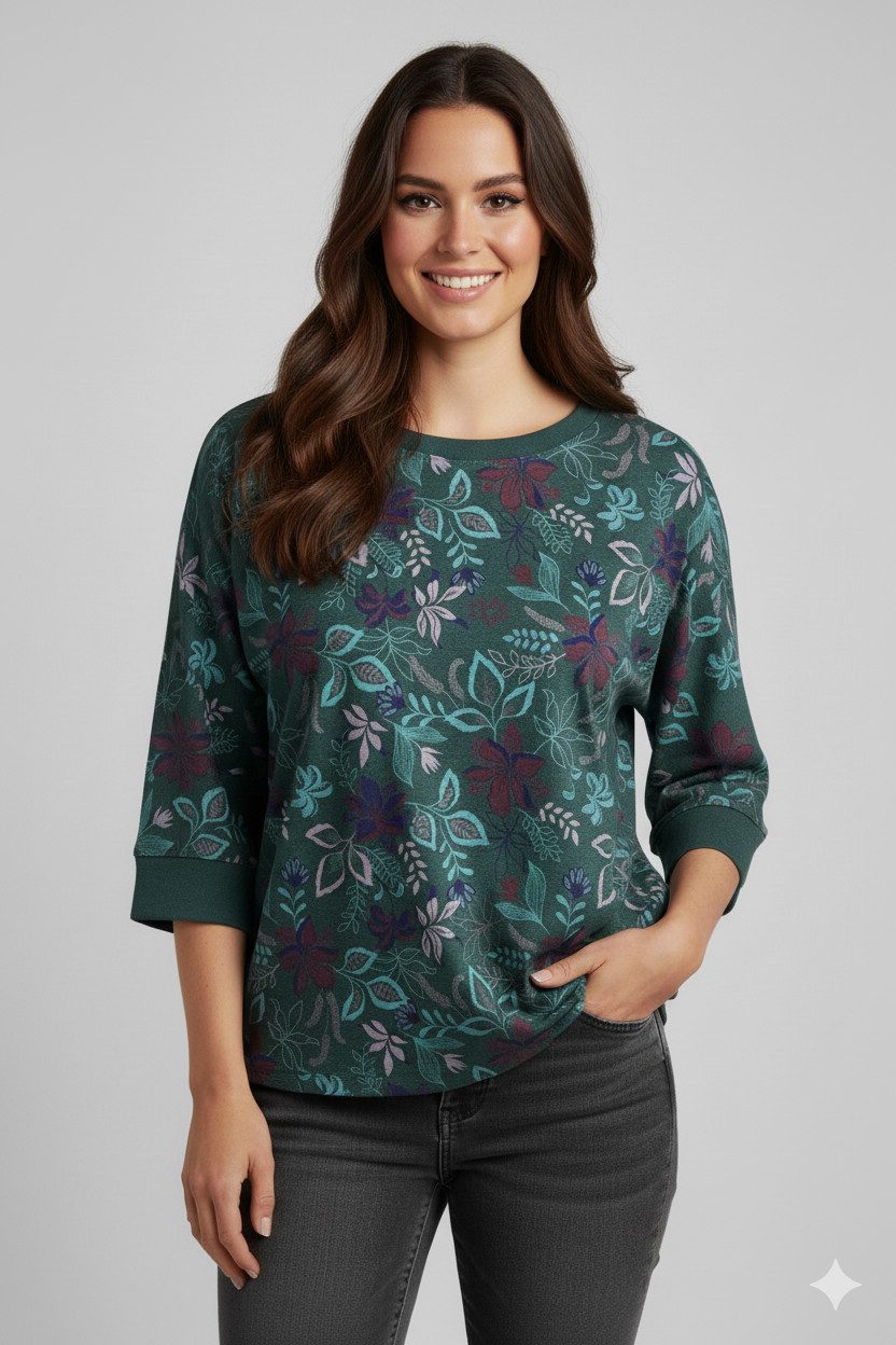 Ragwear Langarmshirt SHIMONA FLOWERS O günstig online kaufen
