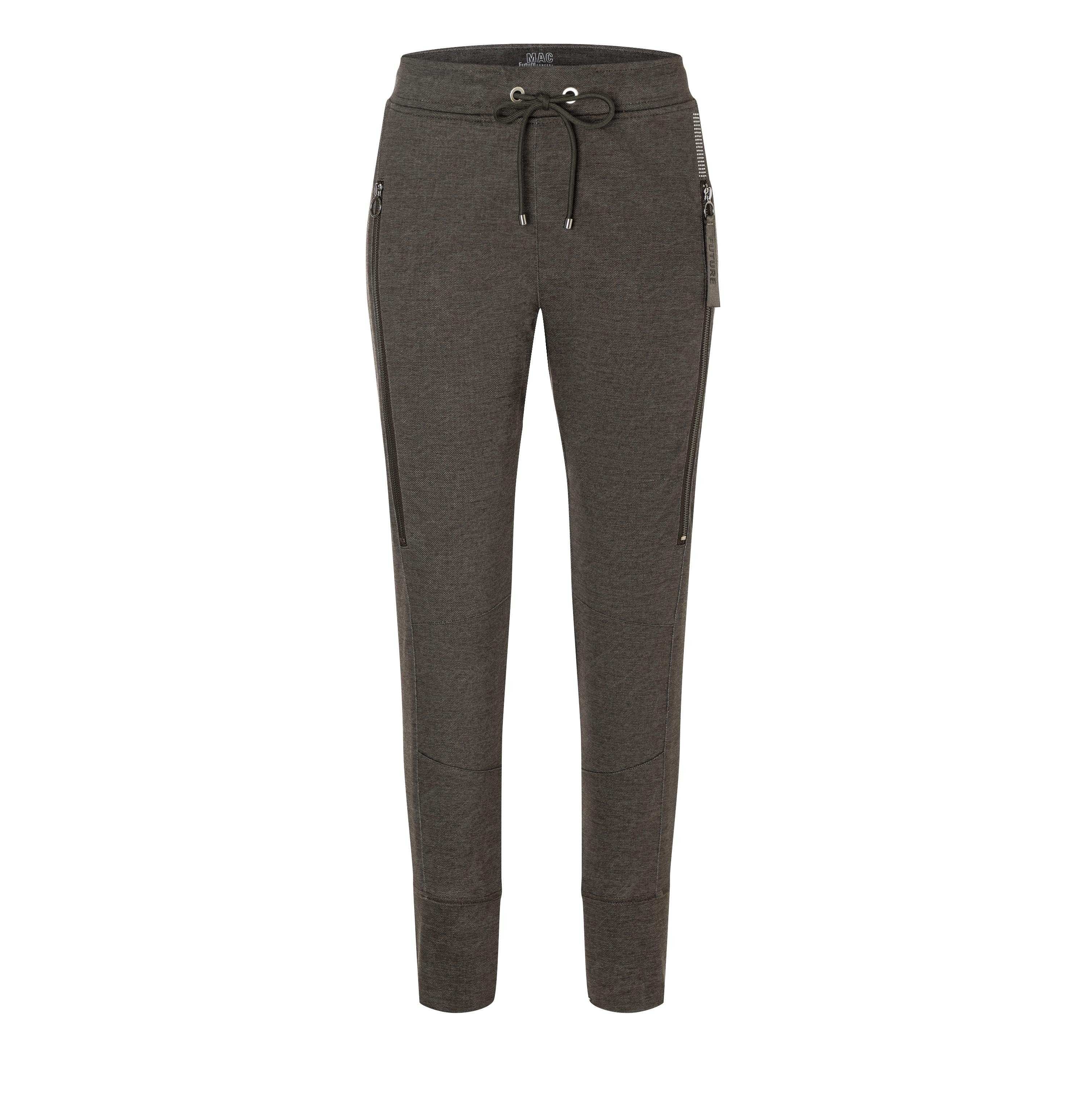 Stretch-Jeans MAC FUTURE chocolate grey printed 2773-01-0110 284B