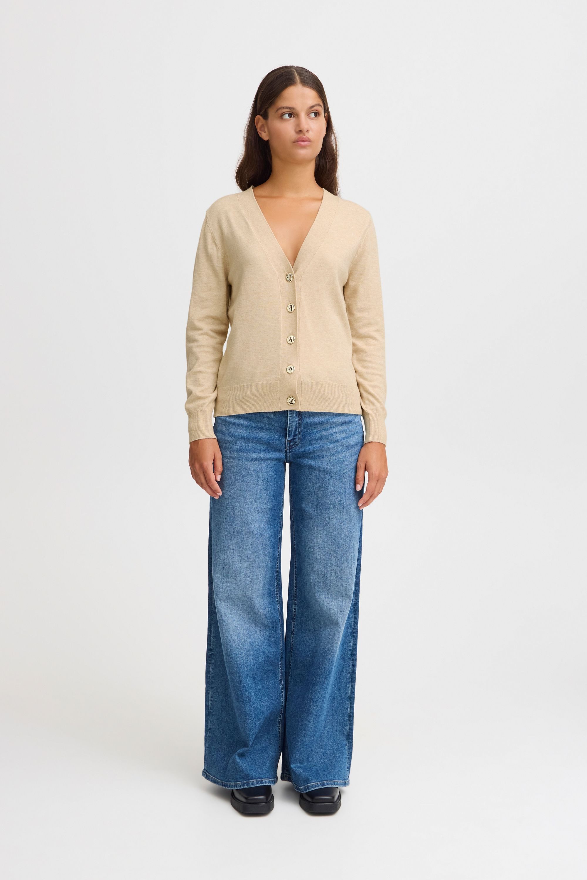 Ichi Strickjacke IXTRILLA CA lässige Strickjacke günstig online kaufen