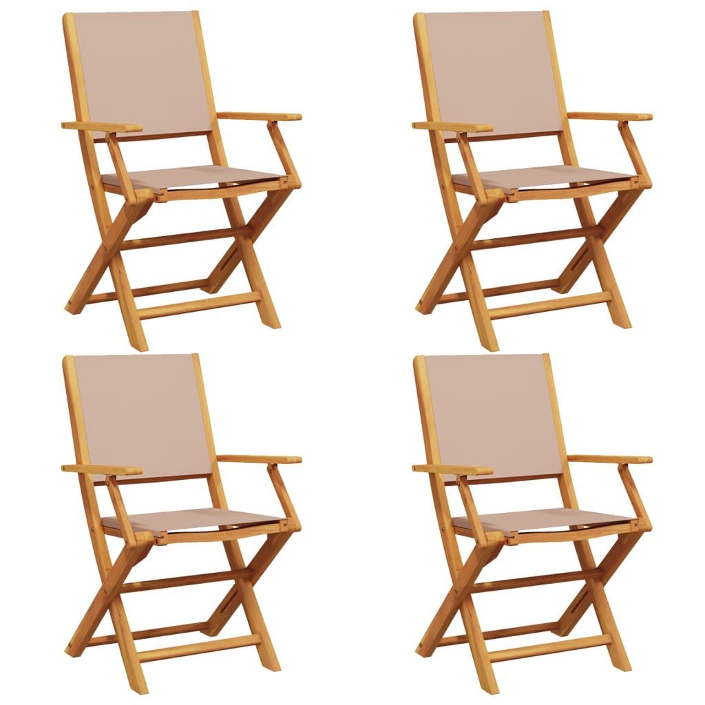 vidaXL Gartenstuhl Gartenstühle 4 Stk. Klappbar günstig online kaufen