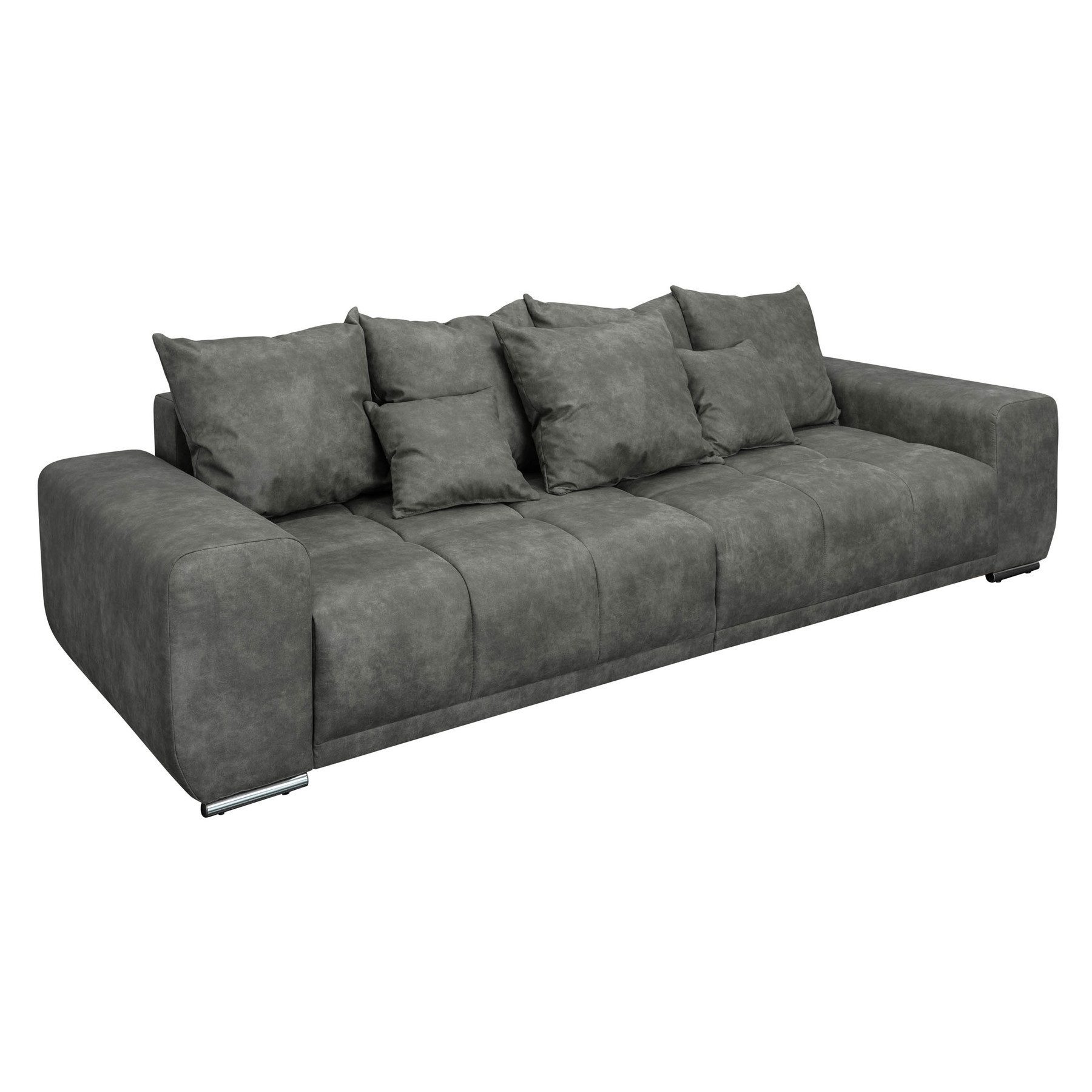 riess-ambiente Big-Sofa ELEGANCIA 285cm grau, Einzelartikel günstig online kaufen