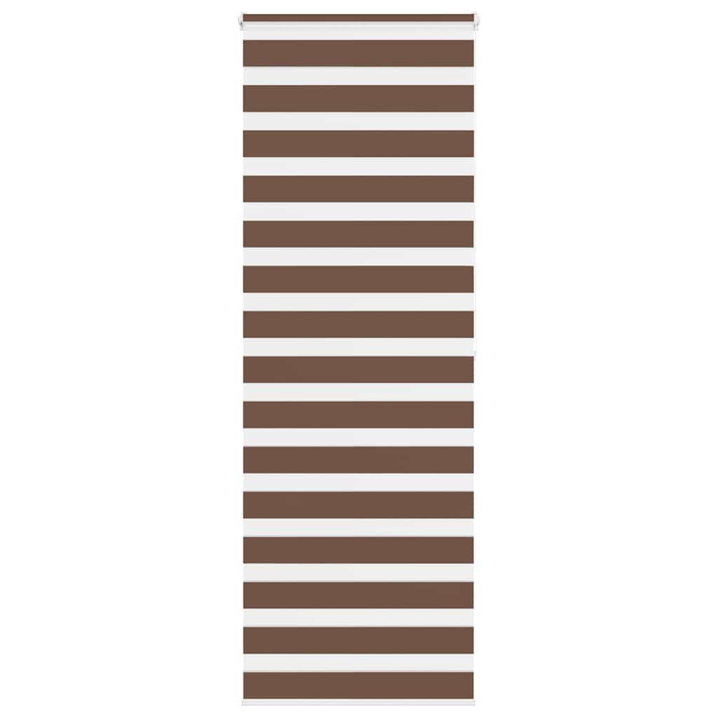 Rollo Doppelrollo Braun 75x200 cm Stoffbreite 70,9 cm Polyester, vidaXL