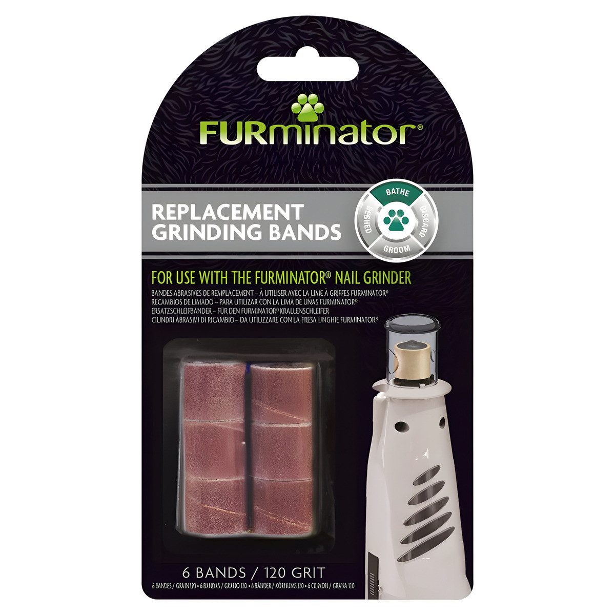 FURminator Nagelzange Ersatz-Schleifbänder für Krallenschleifer