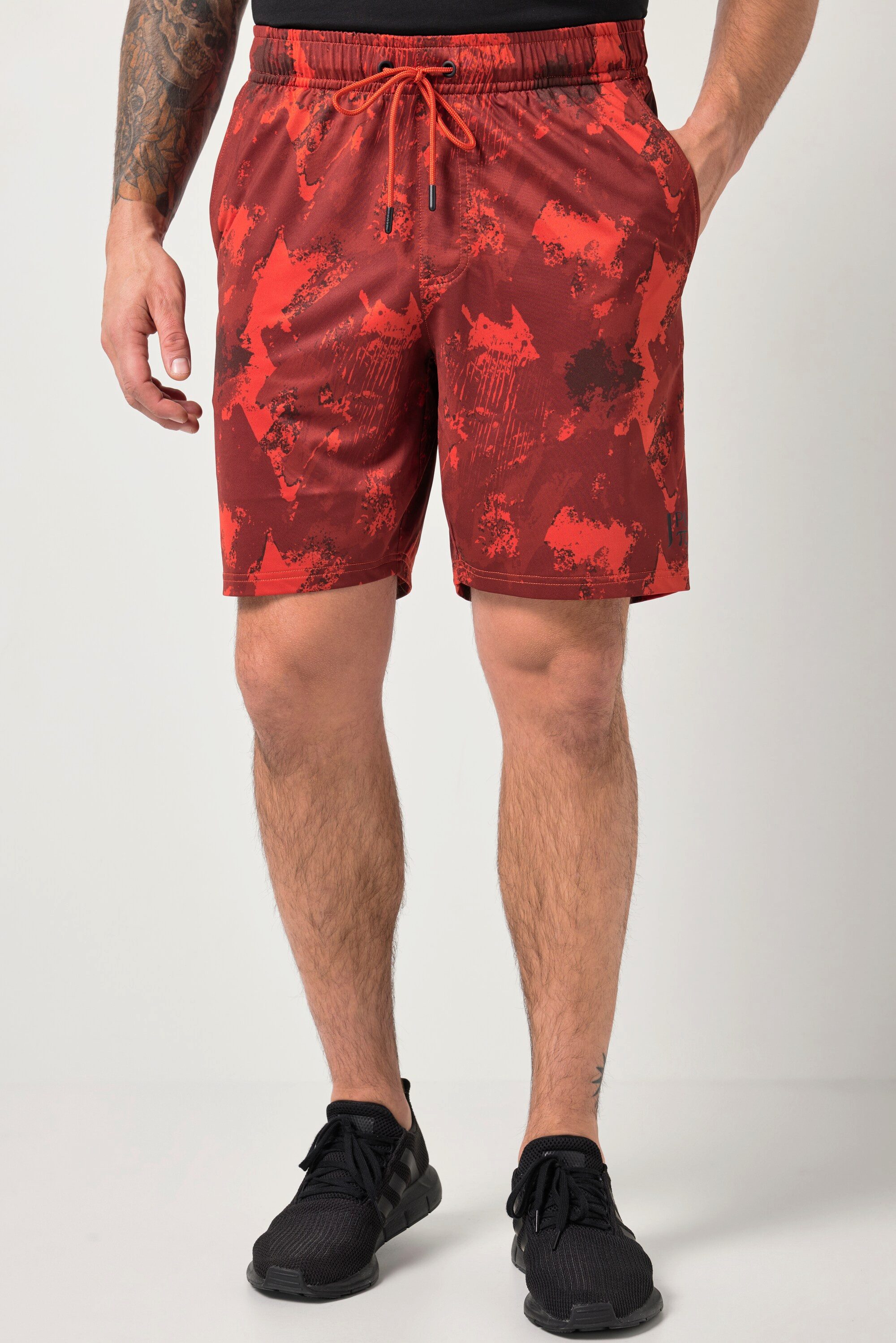 JP1880 Bermudas Bermuda FLEXNAMIC® Fitness QuickDry Alloverdruck