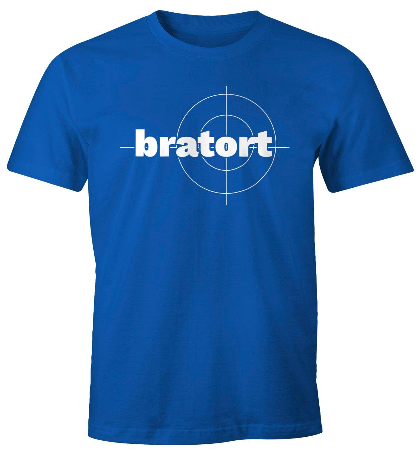 MoonWorks Print-Shirt Herren T-Shirt bratort Fun-Shirt günstig online kaufen