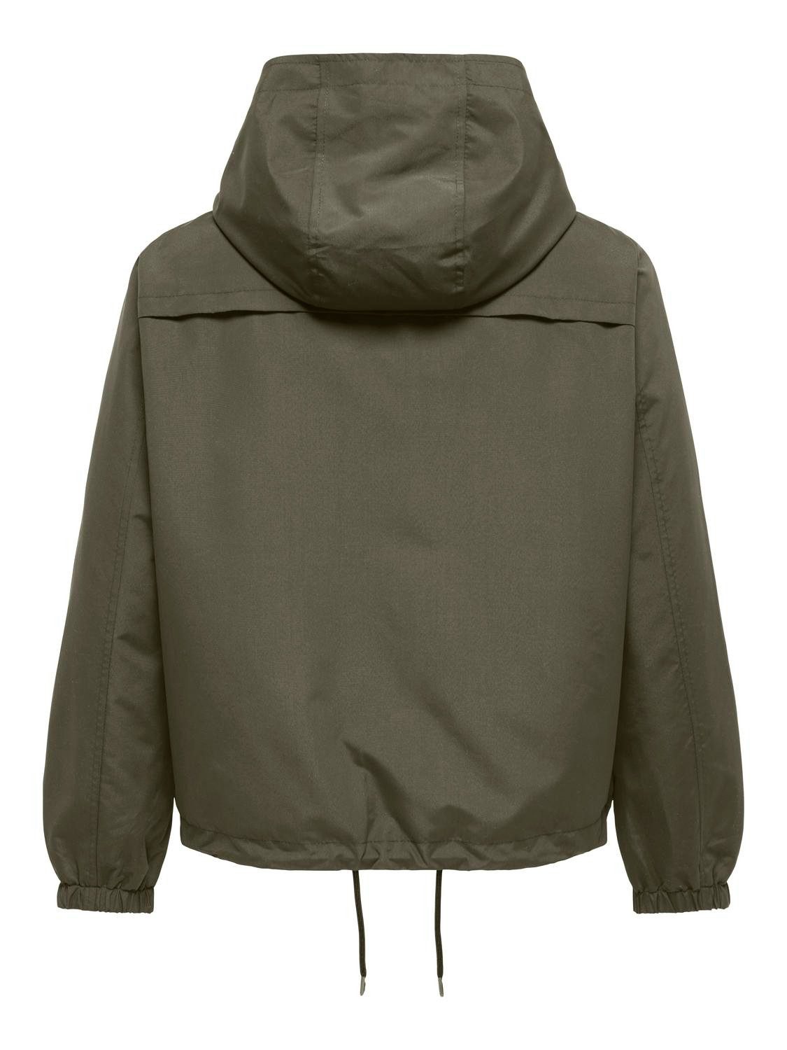 ONLY Parka ONLMONIC SPRING HOOD JACKET OTW ZL Materialmix, mit Kapuze