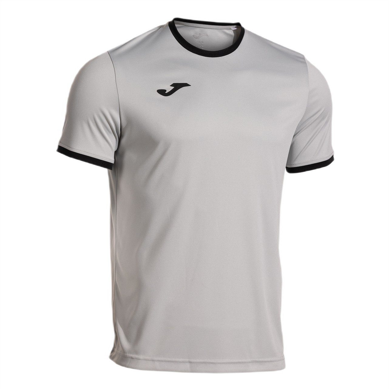 Joma T-Shirt Combi Premium (100% Polyester, atmungsaktiv) grau Herren