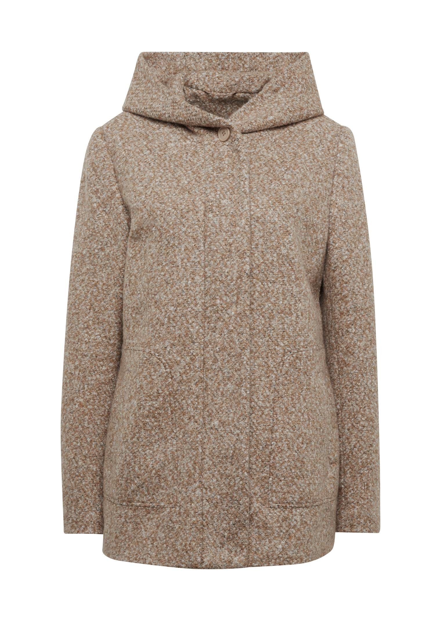 GOLDNER Winterjacke Unentbehrliche Boucle-Jacke mit feinen Details günstig online kaufen