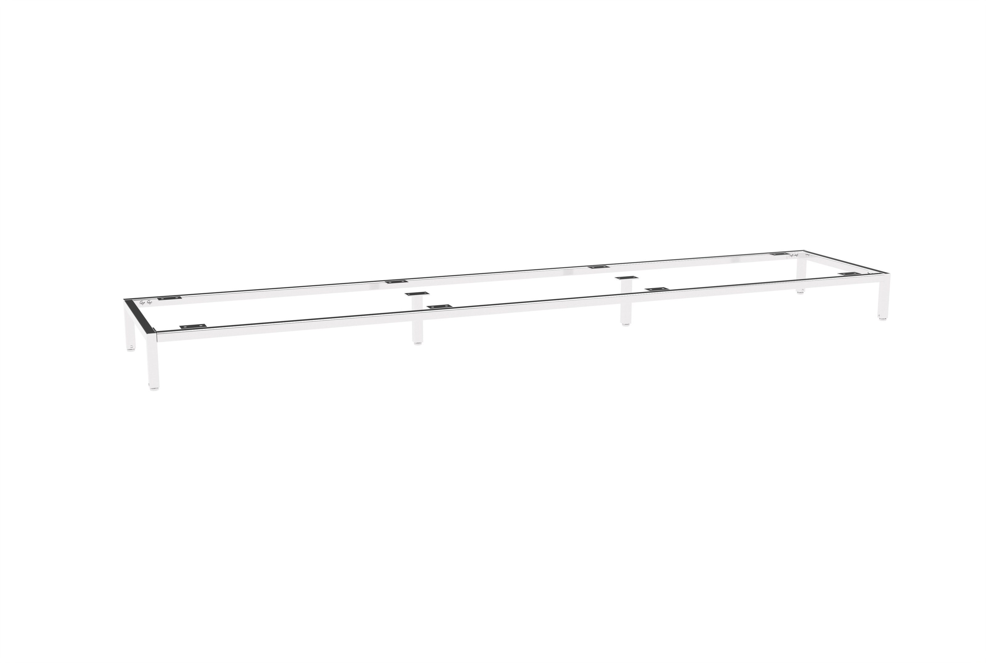 PREISBRECHER Untergestell Santorin, in chrom, metall - 180x13x38cm (BxHxT)