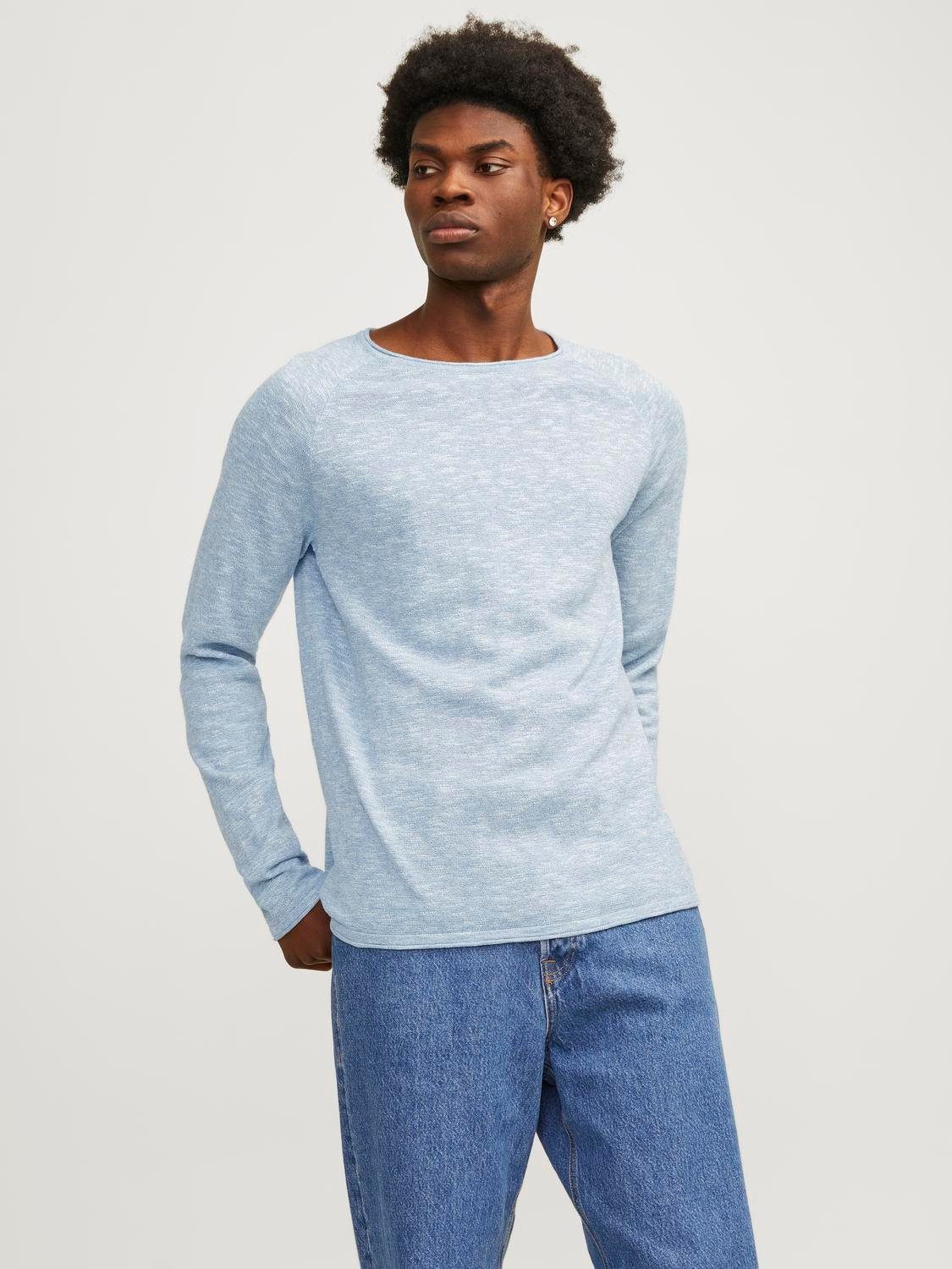 Jack & Jones Strickpullover JJELINEN KNIT günstig online kaufen