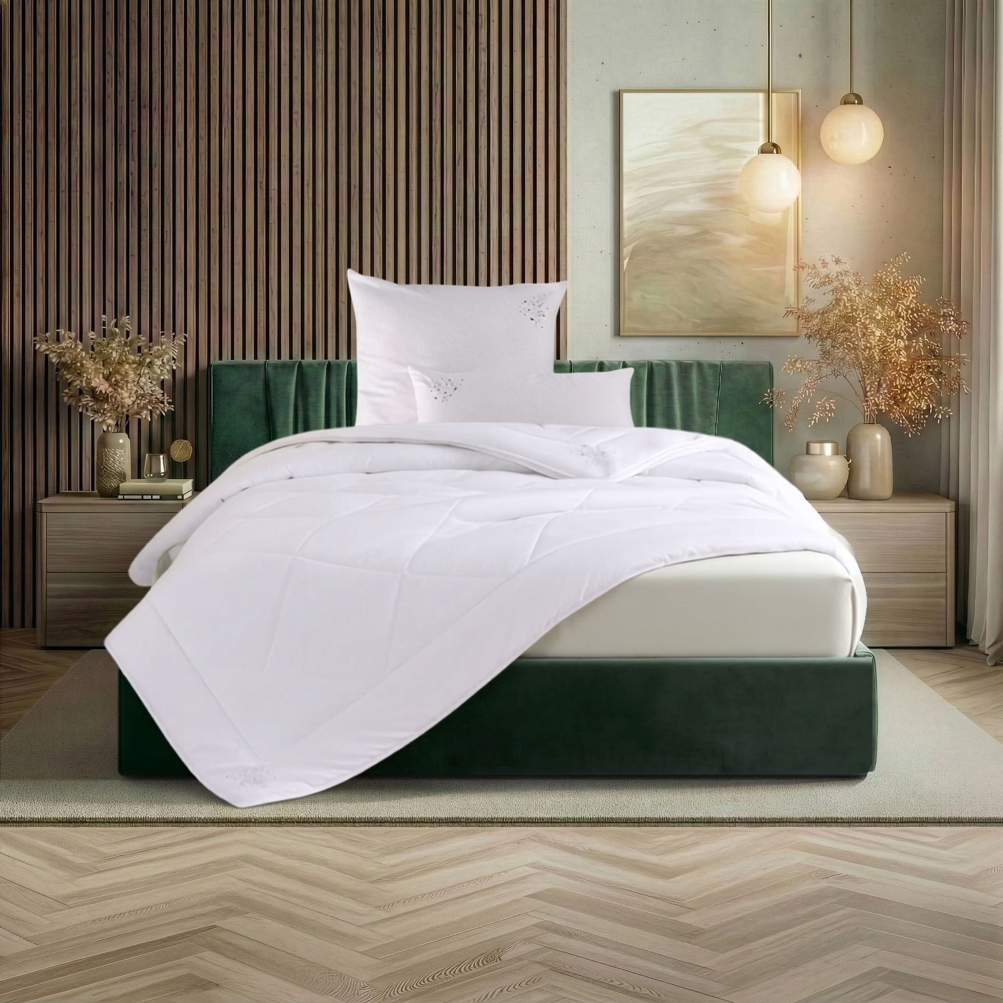 OTTO home Microfaserbettdecke Baca, Bettdecke 135x200 cm, 155x220 cm und weitere Größen, Füllung: aus hochwertiger 6D-Hohlfaser, Bezug: Polyester, Bettdecken, Sommer, Winter, 4-Jahreszeiten, Decke