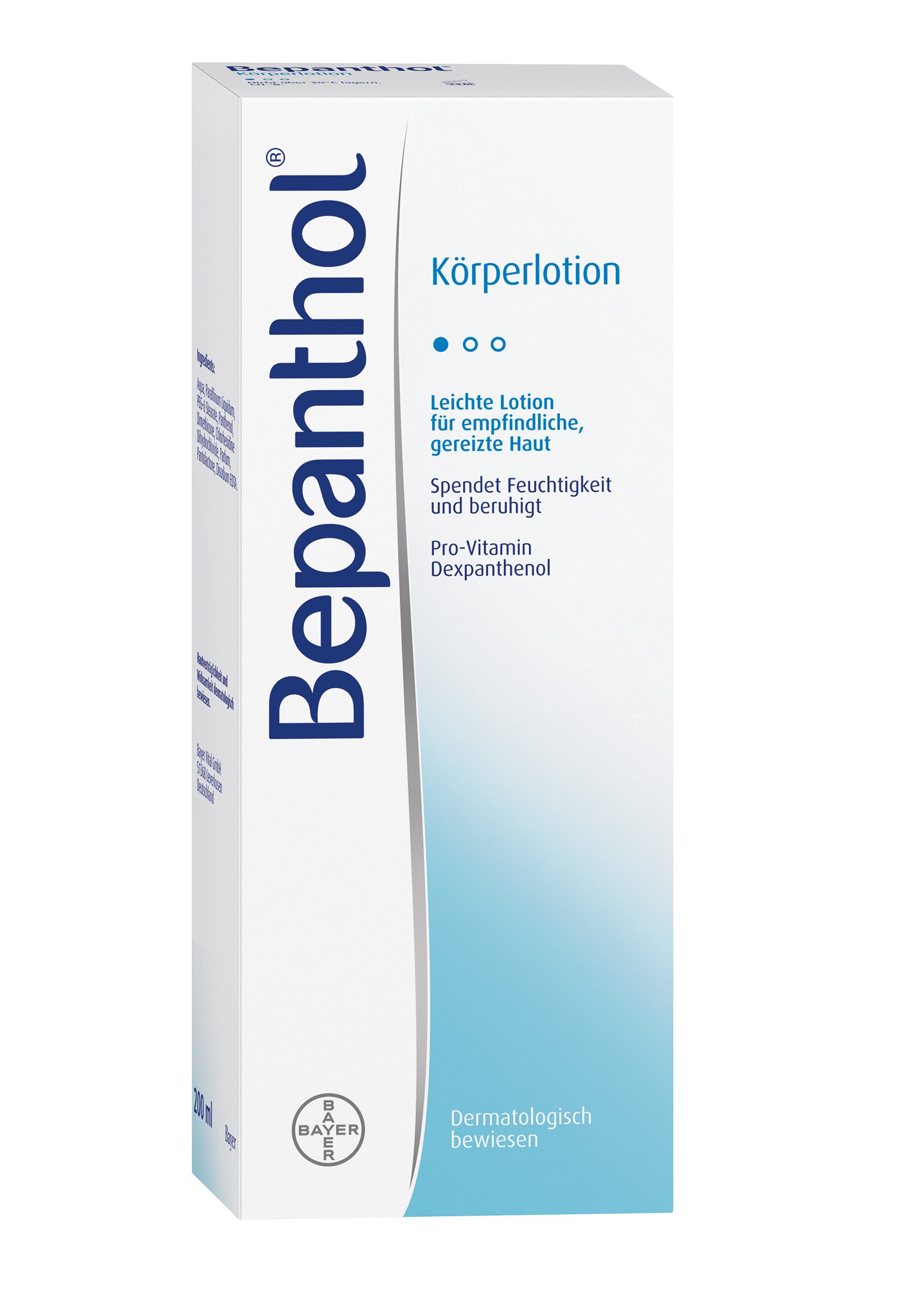 Bepanthol Körperlotion Körperlotion, Leichte Lotion für empfindliche, gereizte Haut