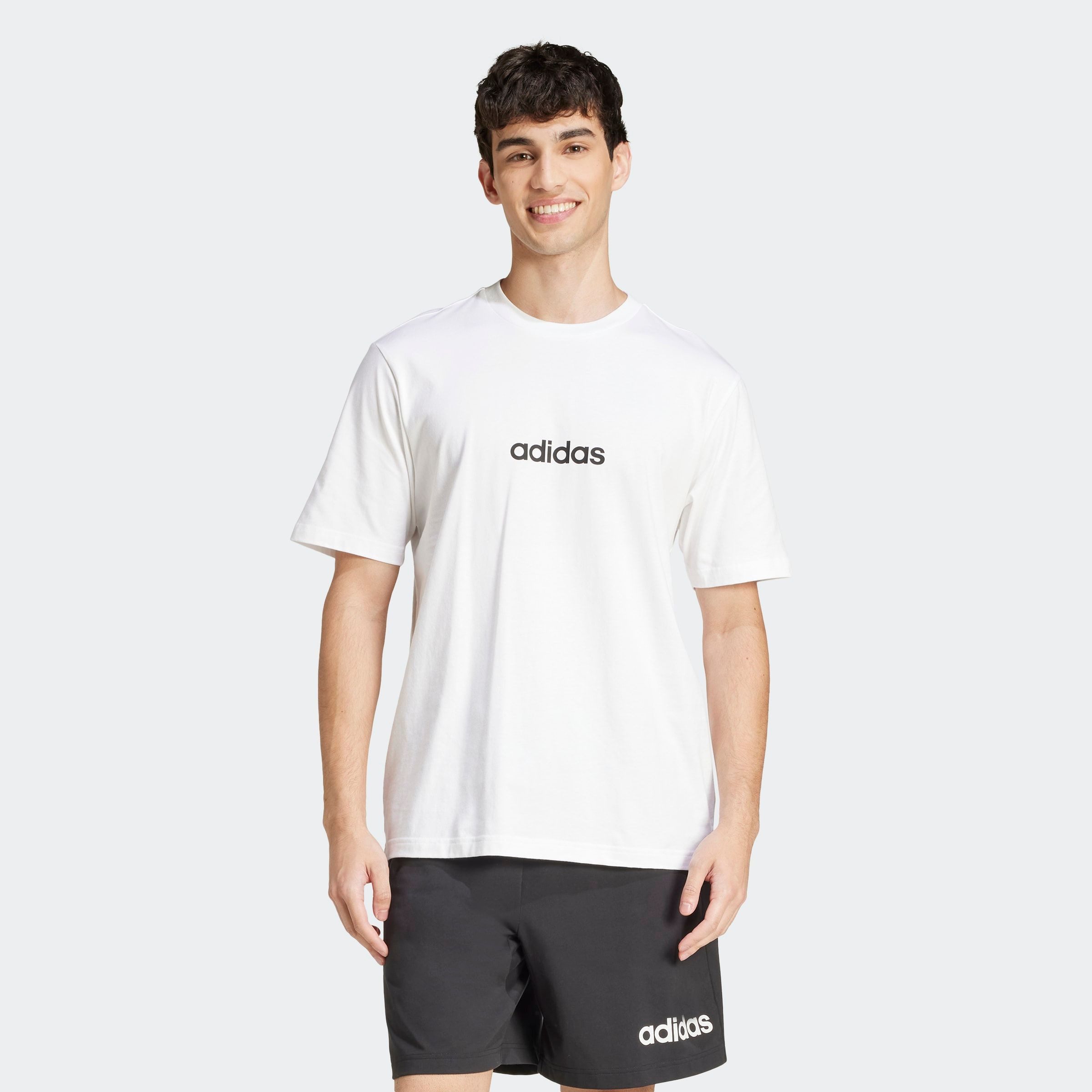 adidas Sportswear T-Shirt M LIN SJ T überschnittene Schultern, Kurzarmdesig günstig online kaufen