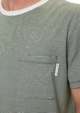 Marc O'Polo DENIM T-Shirt im leichten Streifenmuster