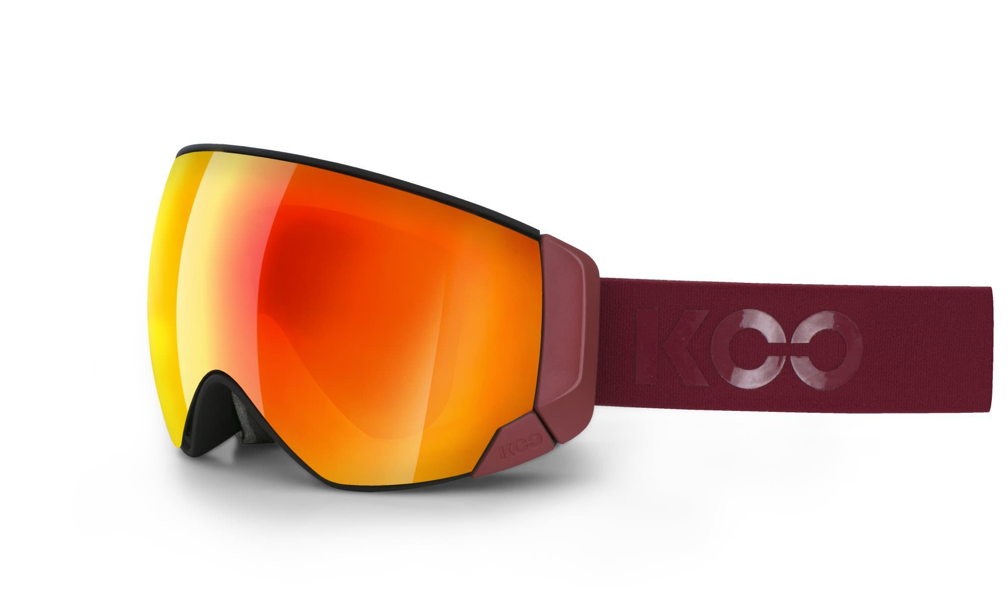 Kask Skibrille Koo Enigma Shadow Accessoires Red - Red Mirror