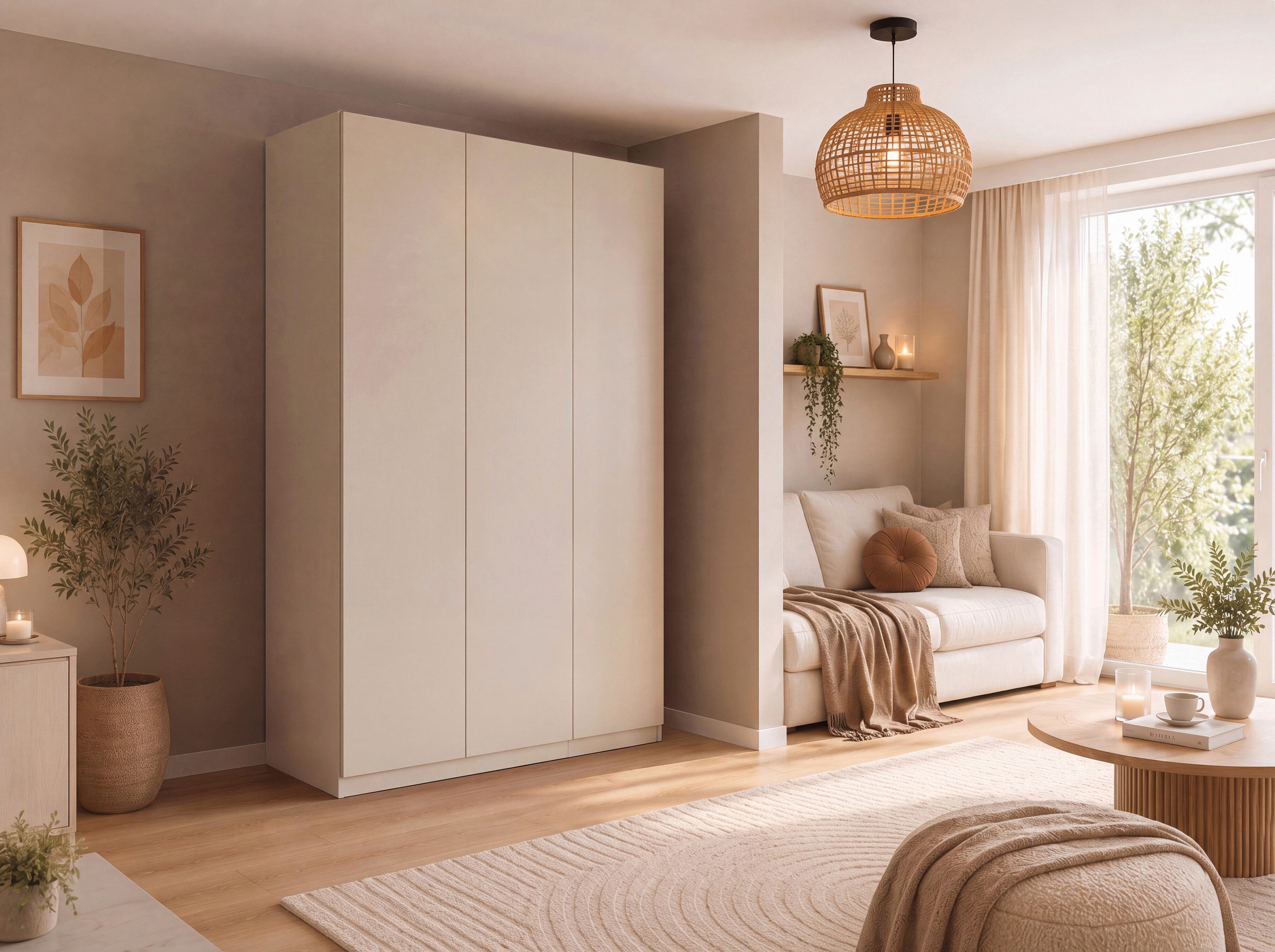 rauch Kleiderschrank Schlafzimmer Garderobe Kinderzimmer WELTNEUHEIT ELVIK by rauch-ONE (3 Ausstattungsvarianten - Breiten 47-405 cm, Höhen 187/212/231 cm) PATE – Bild 2 von 5