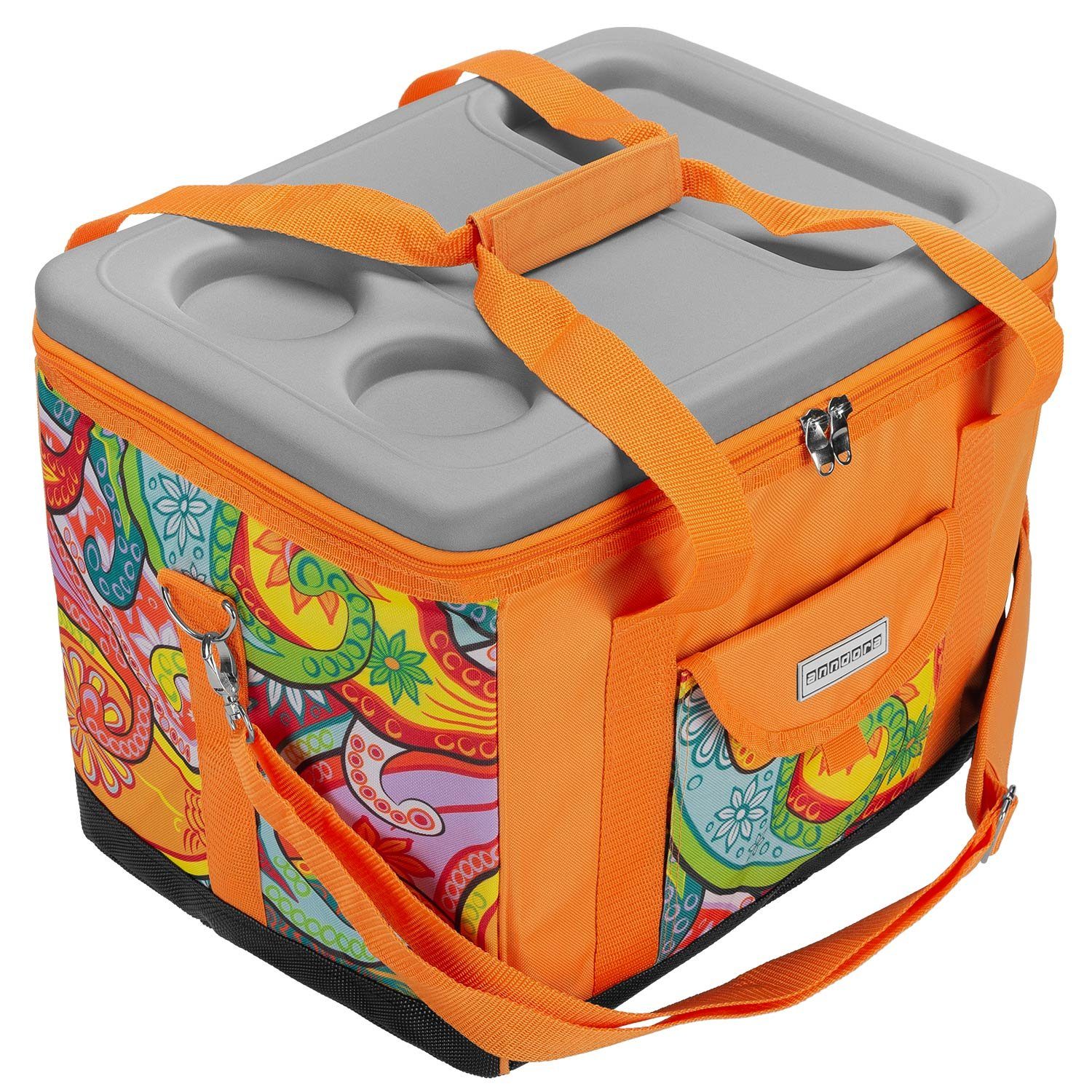 anndora Kühltasche 40 Liter Picknicktasche, 40 l, Zweiwege-Reißverschluss - wasserdichtes verschweißtes Innenfutter – Bild 3 von 5