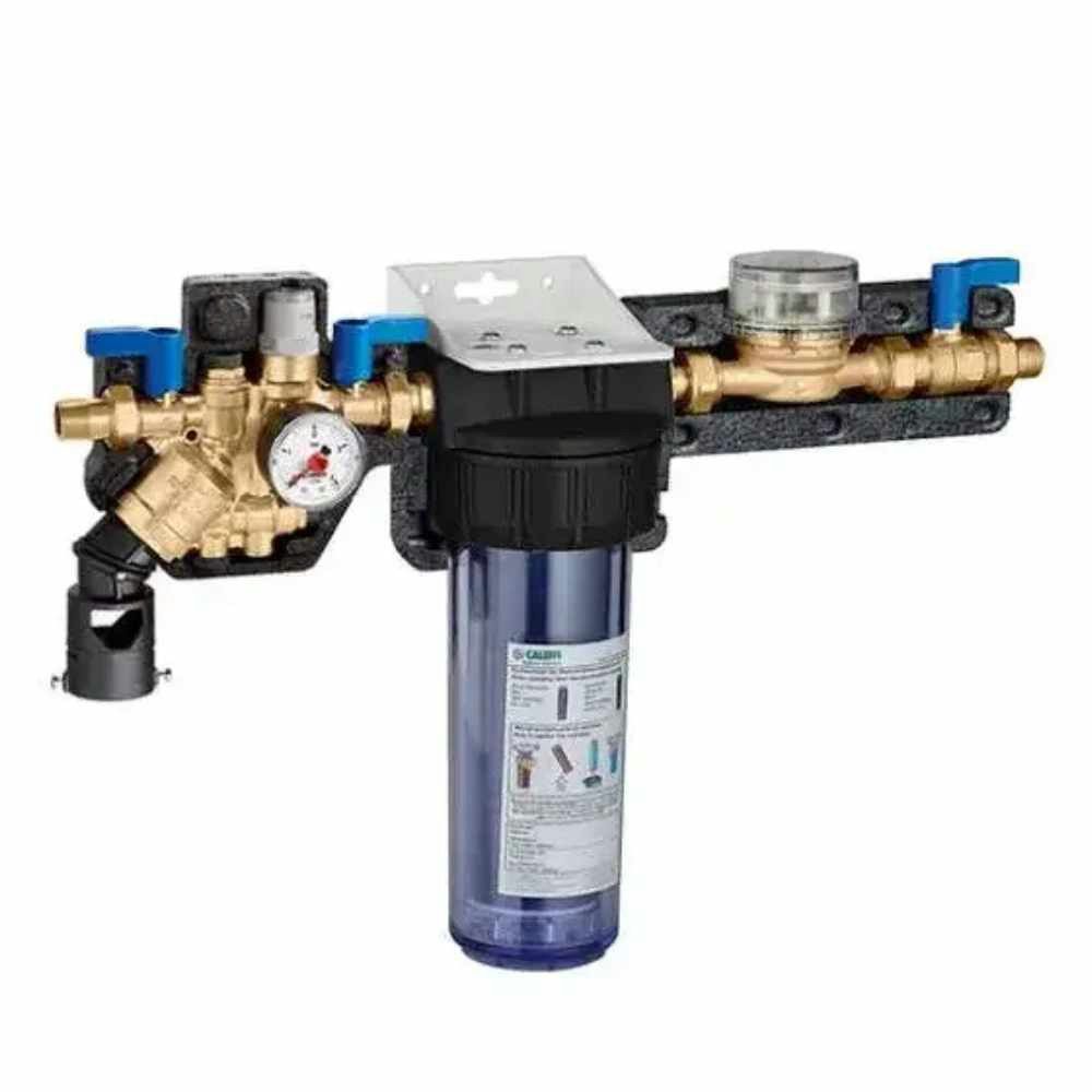 ganz24 Absperrventil Caleffi FüllKombi BA Plus 580022 1/2" mit Systemtrenner & 0,75 l, Integrierter Systemtrenner Typ BA