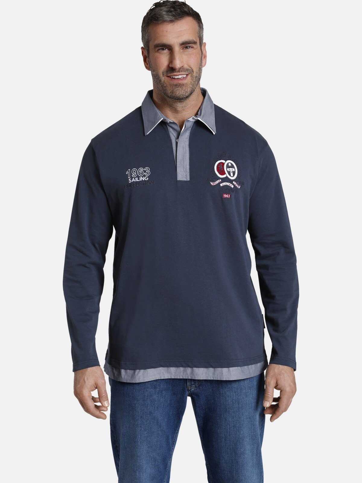 Jan Vanderstorm Sweatshirt FENNO leichter Sweat, günstig online kaufen