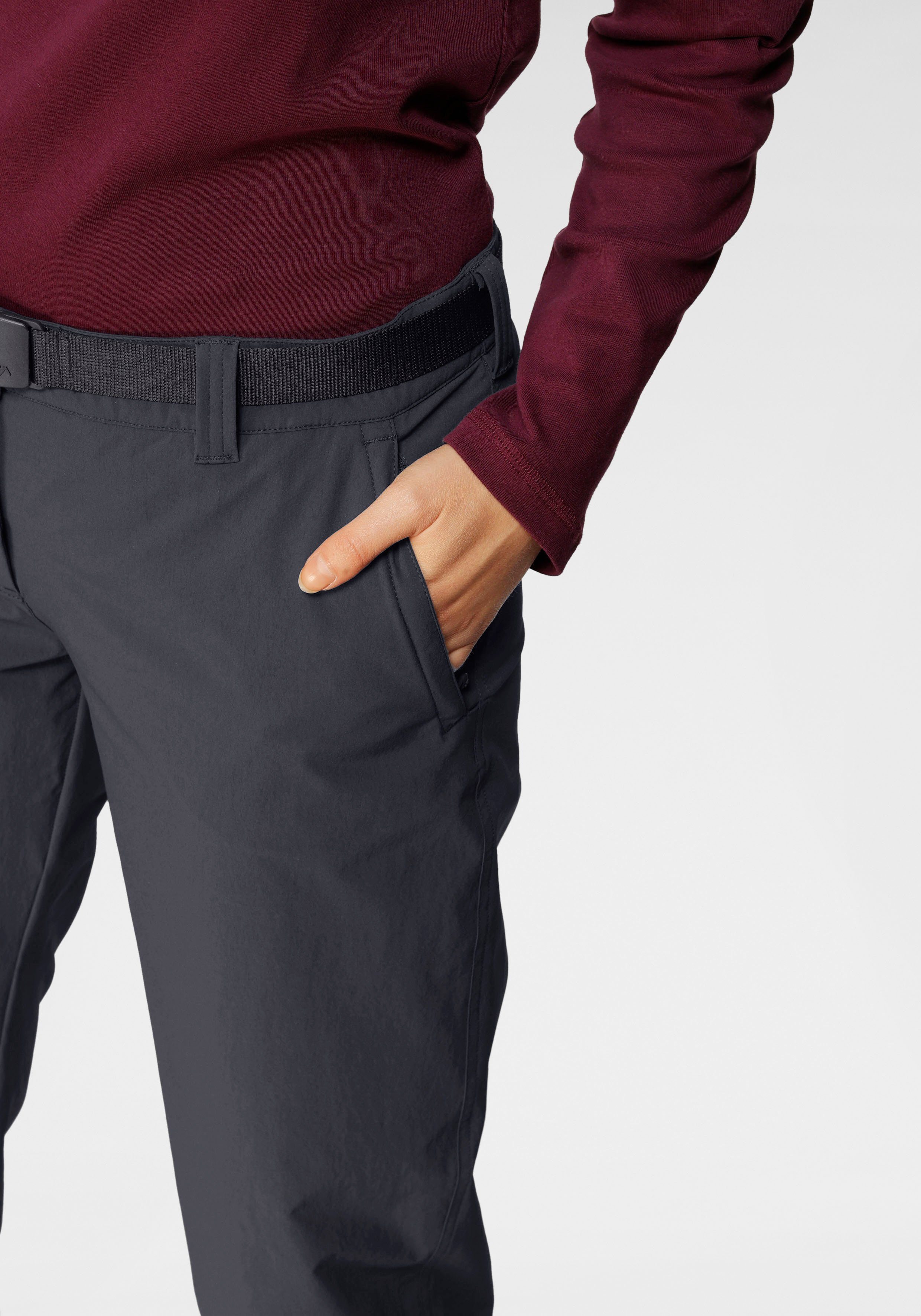 Maier Sports Trekkinghose 7/8 LULA 4-Wege-Stretch, auch in großen Größen erhältlich