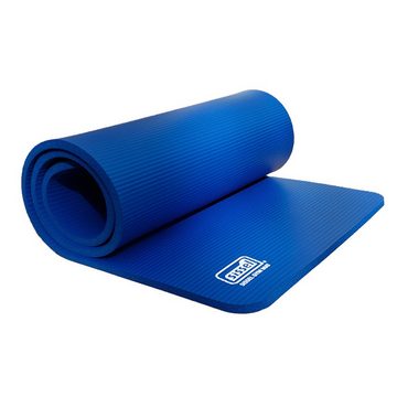 SISSEL Trainingsmatte Gymnastikmatte (Farbe: Blau), Maße: 180 x 60 x 1,5 cm