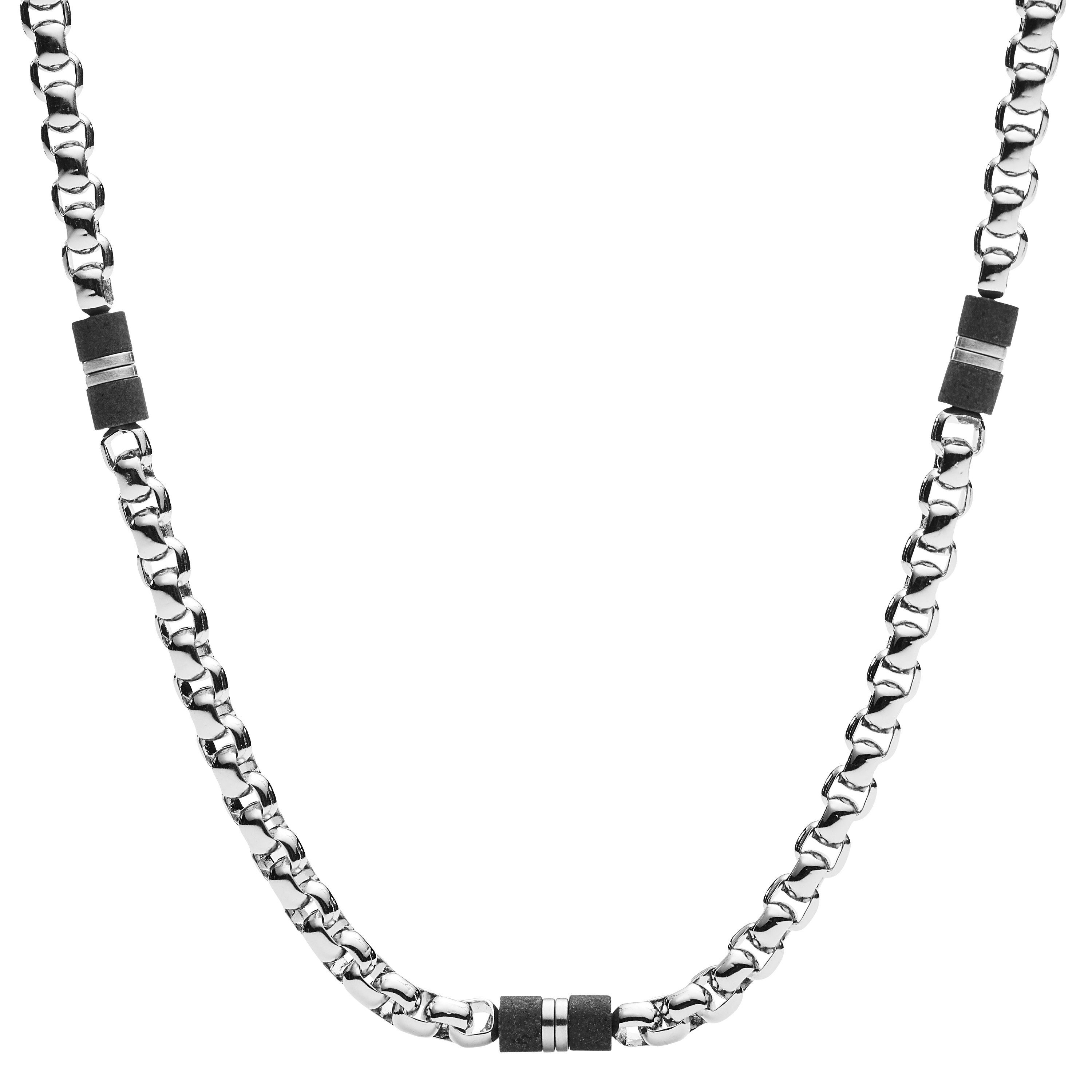 Fossil Edelstahlkette JF03314040 Halsket...