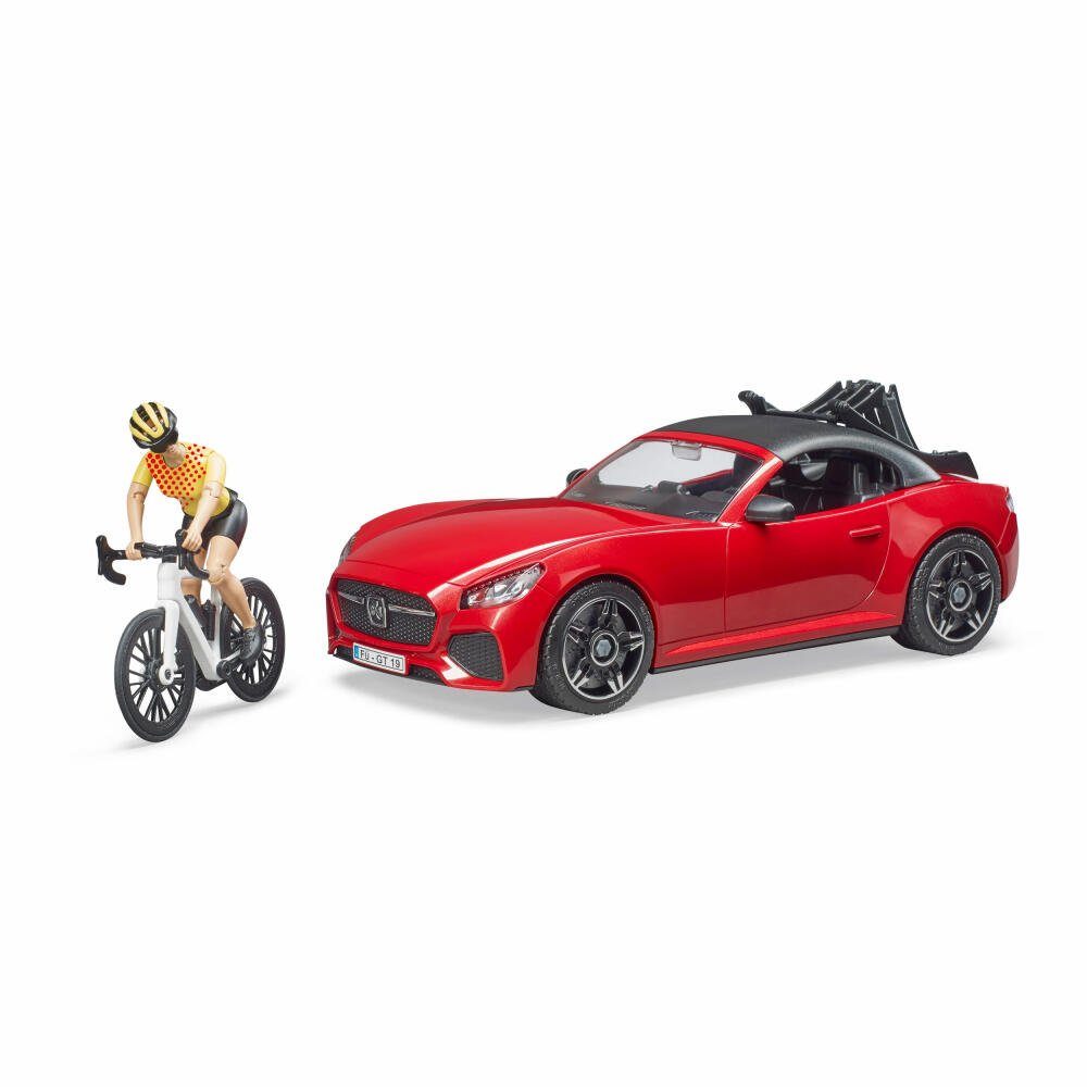 Bruder® Spielzeug-Auto Roadster mit Figur