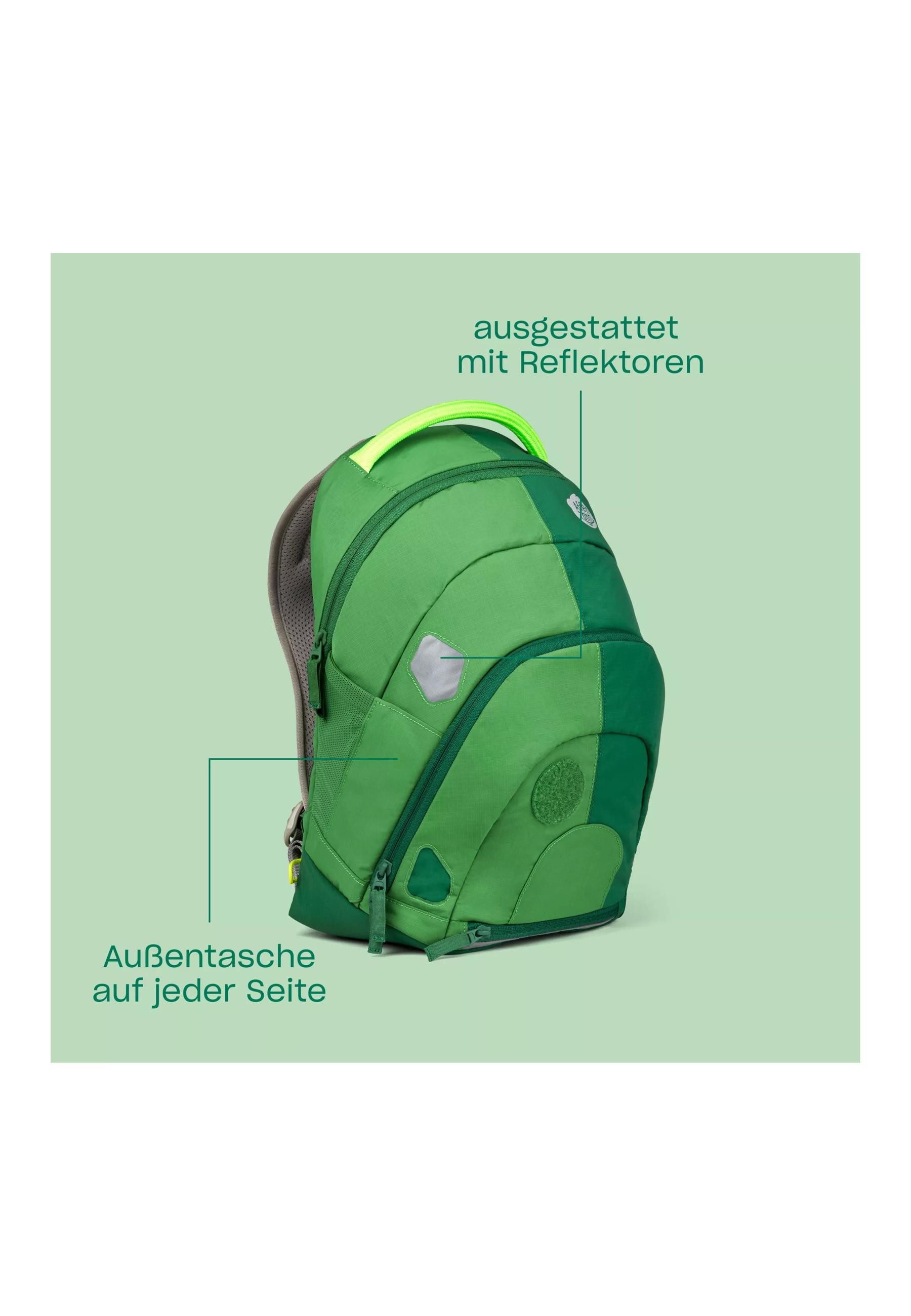 Affenzahn Kinderrucksack Abenteuerrucksack Daydreamer . (Abenteuerrucksack Daydreamer), mit integriertem Regen-Cape