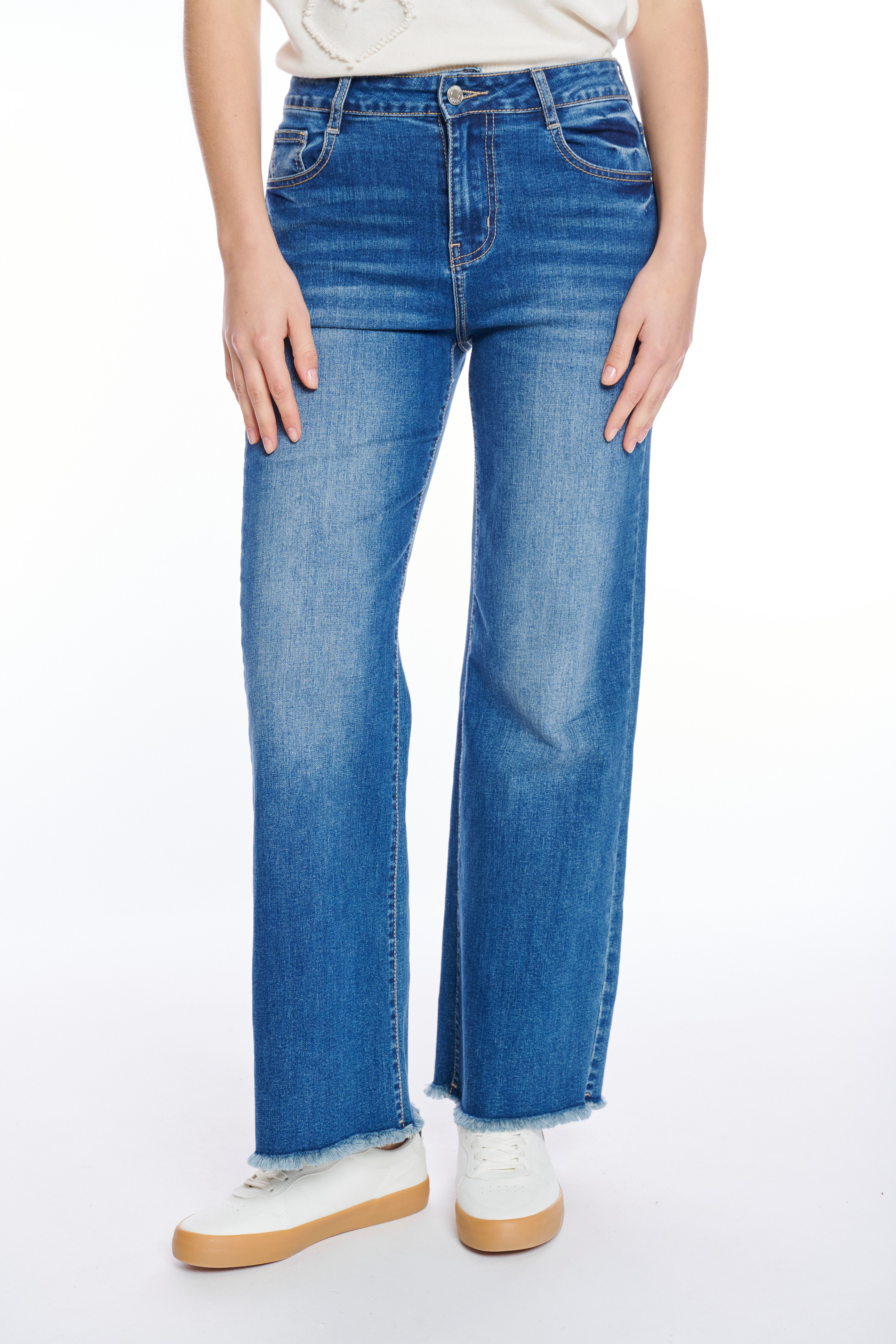 HaILY’S Weite Jeans 7/8 C JN Ju44lina günstig online kaufen