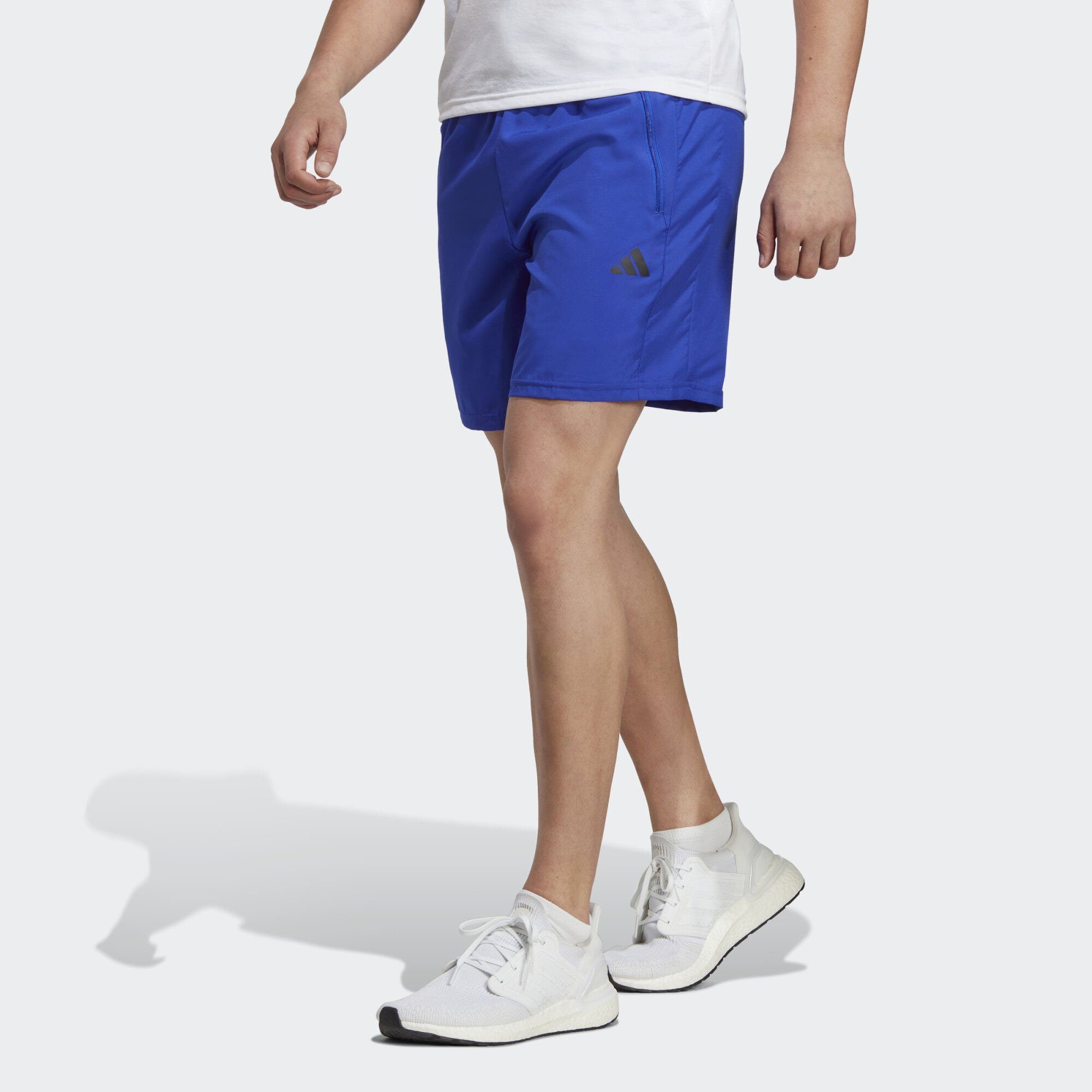 Performance Blue Lucid WOVEN ESSENTIALS TRAIN Funktionsshorts / Black SHORTS adidas TRAINING