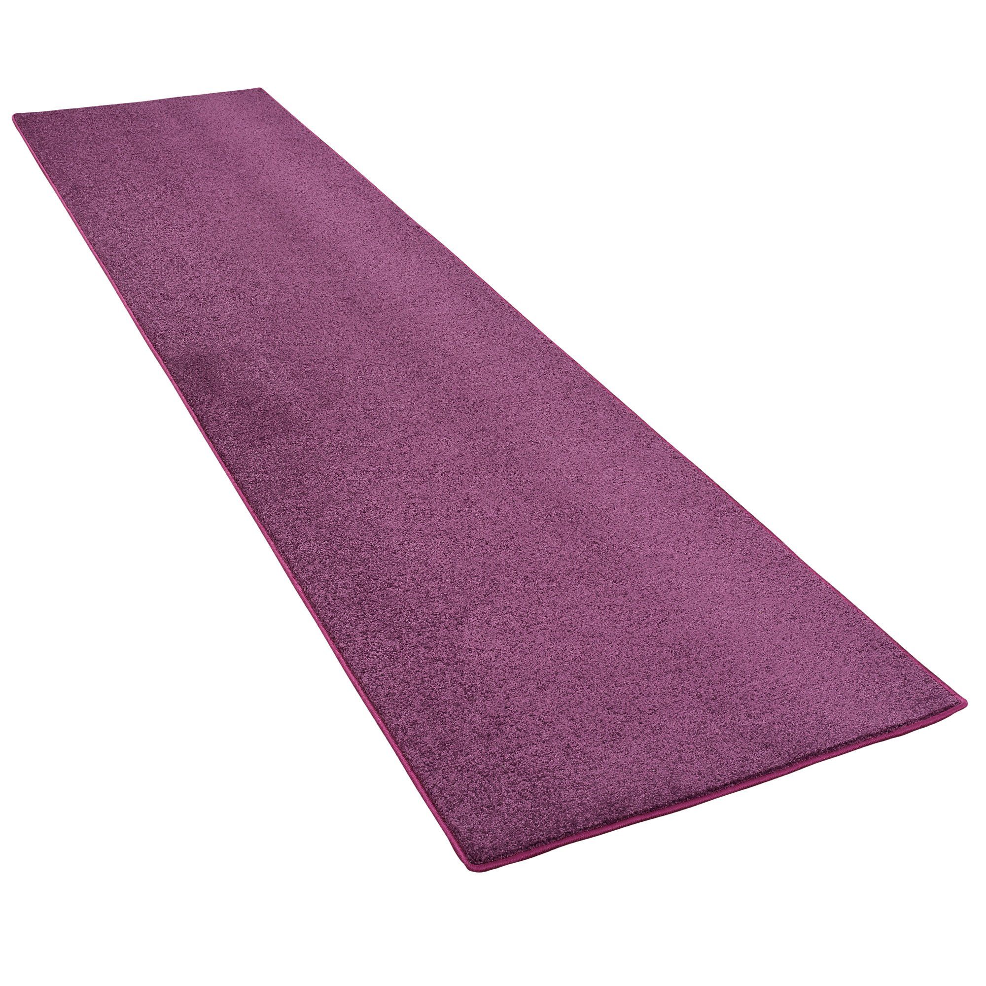 Snapstyle Läufer Hochflor Velours Läufer Teppich Luna, Rechteckig, Höhe: 16 mm – Bild 5 von 5
