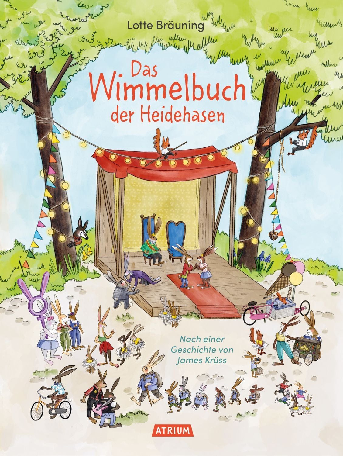 Das Wimmelbuch der Heidehasen - Kleine Ausgabe / James Krüss
