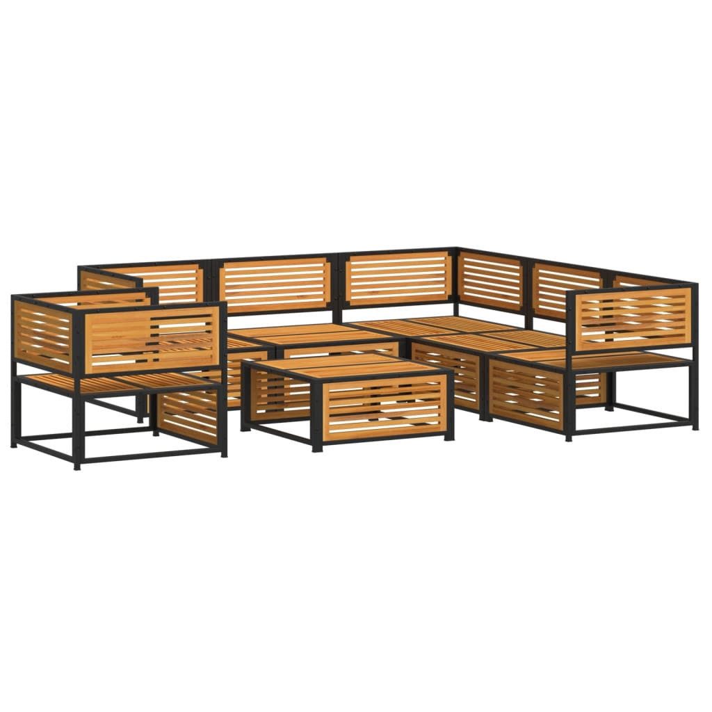 vidaXL Gartenlounge-Set 7-tlg. Garten-Sofagarnitur mit Kissen günstig online kaufen