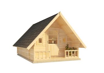 Alpholz Gartenhaus Campinghouse 44 ISO, BxT: 381x550 cm, Beige