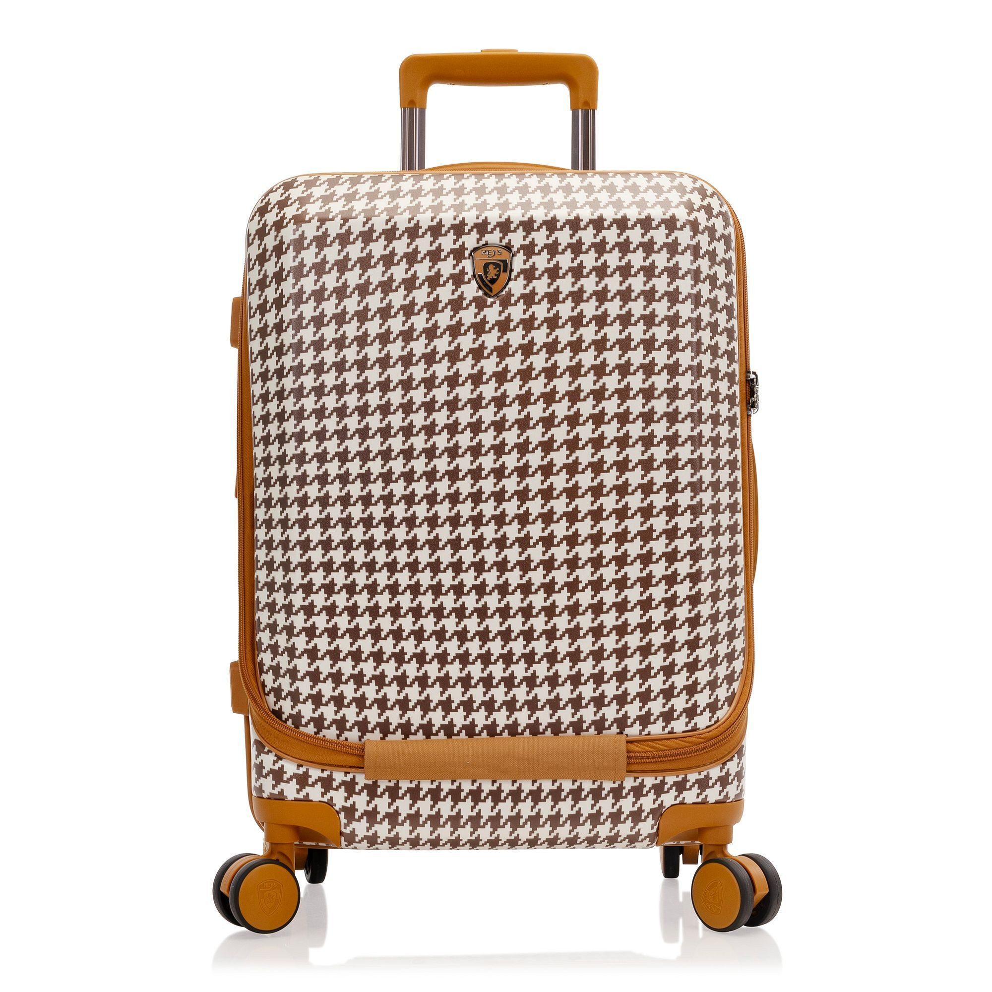 brown houndstooth