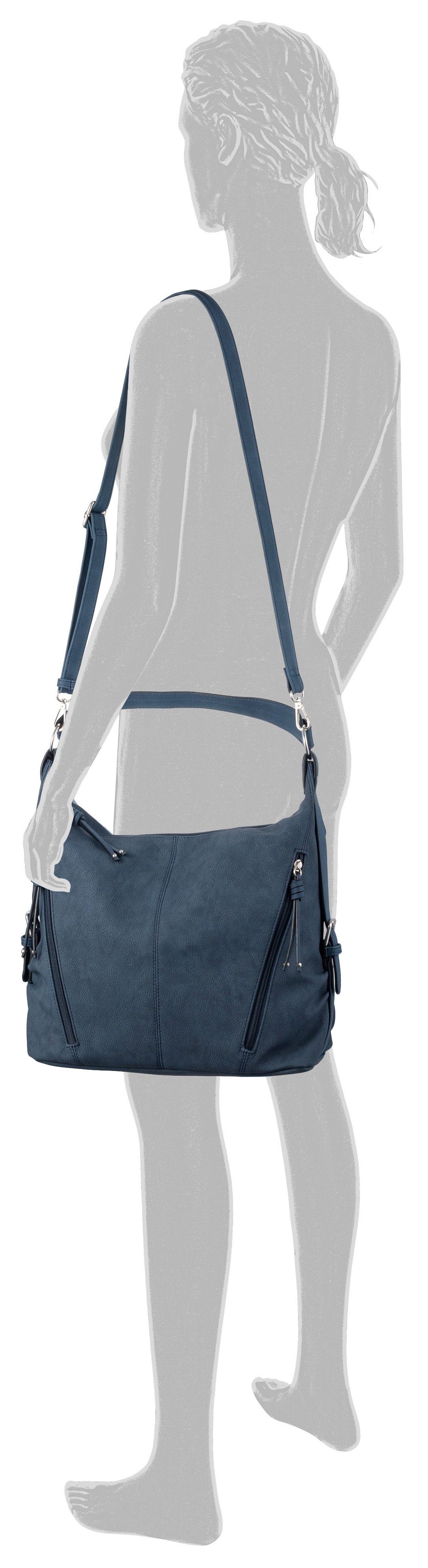 TOM TAILOR Hobo "CAIA Hobo bag", in schlichter Optik günstig online kaufen