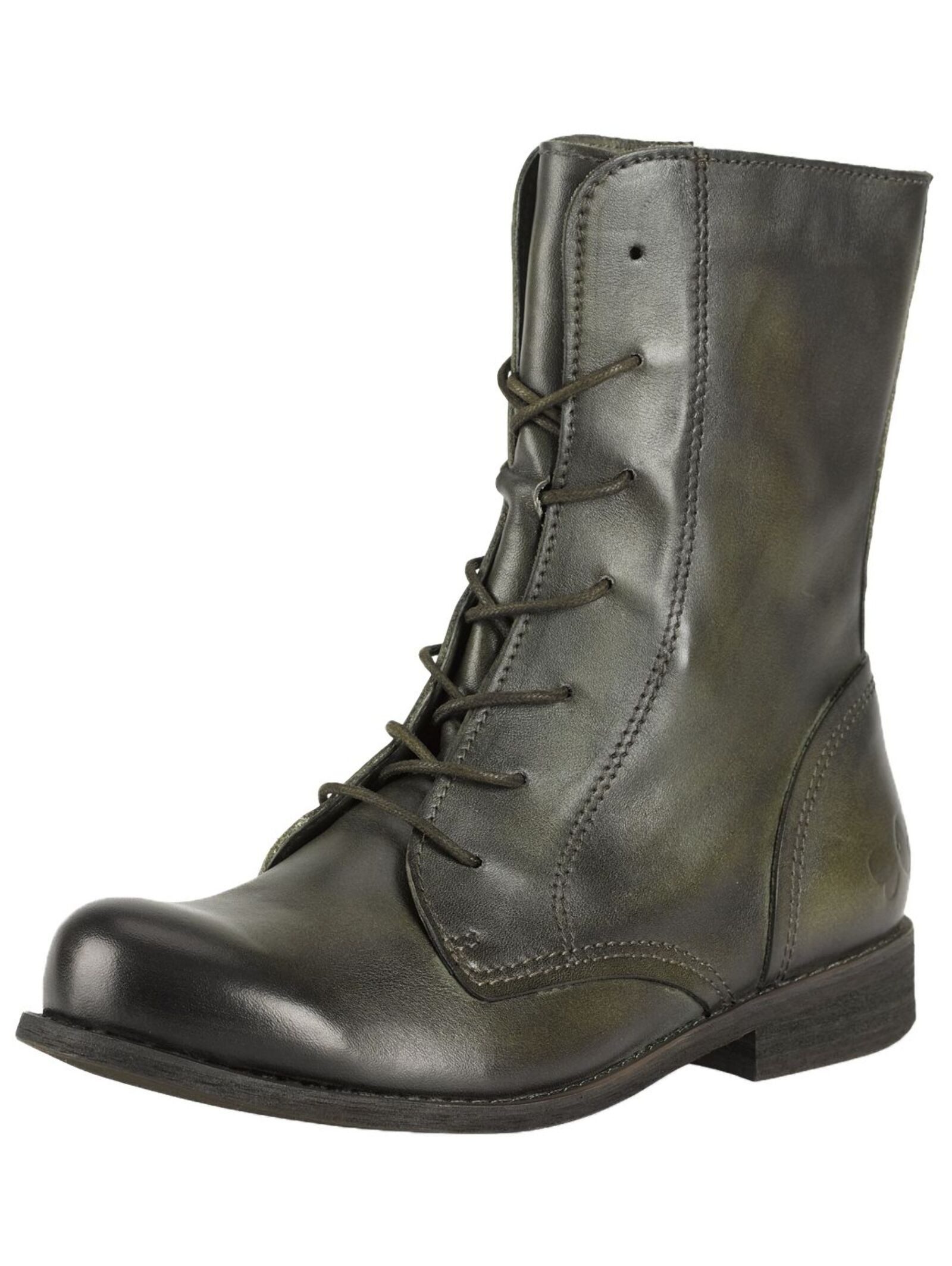 Felmini Wide Fit Stiefelette Leder Schnürstiefelette günstig online kaufen