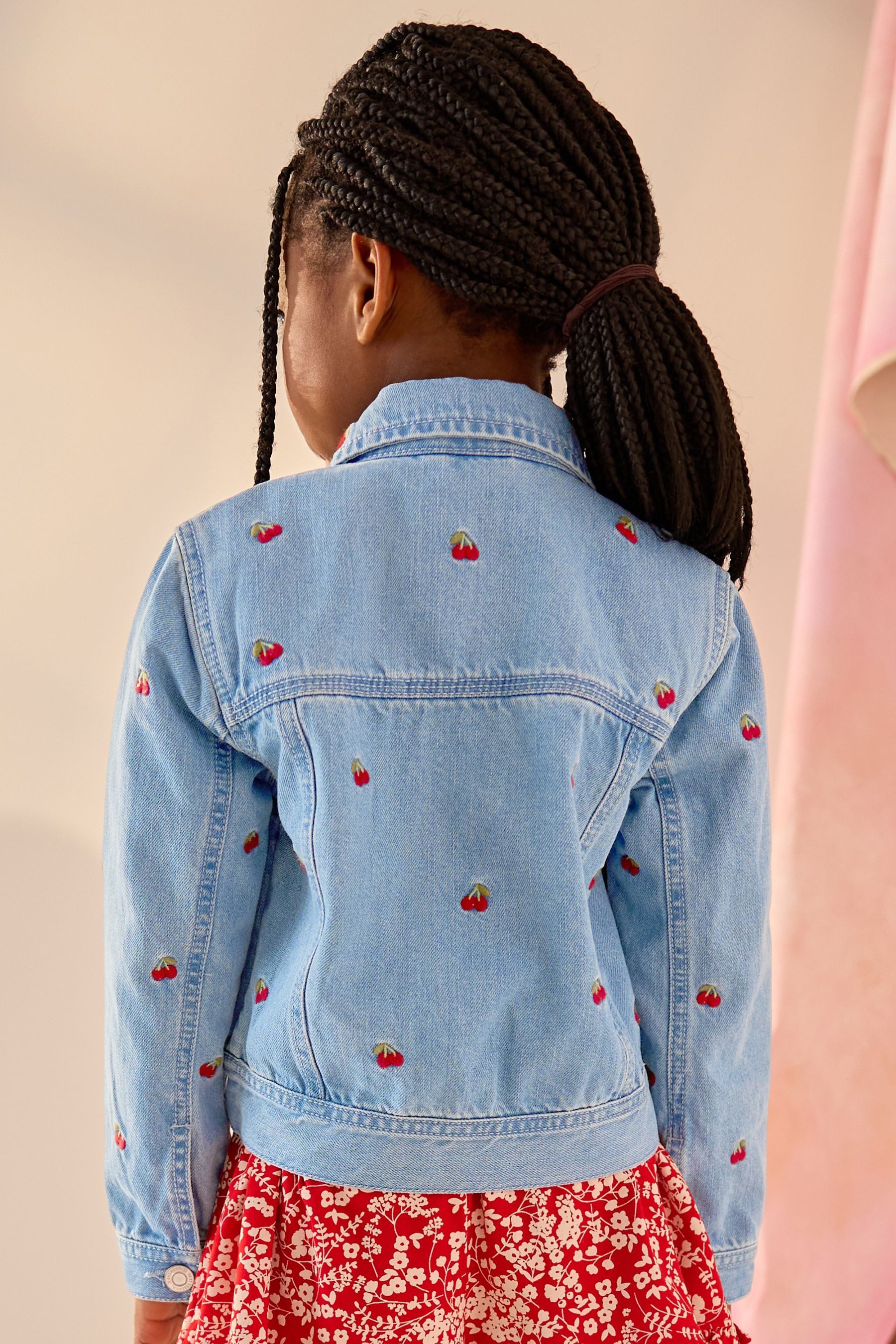 Next Jeansjacke Westernjacke aus 100 % Baumwolle. günstig online kaufen