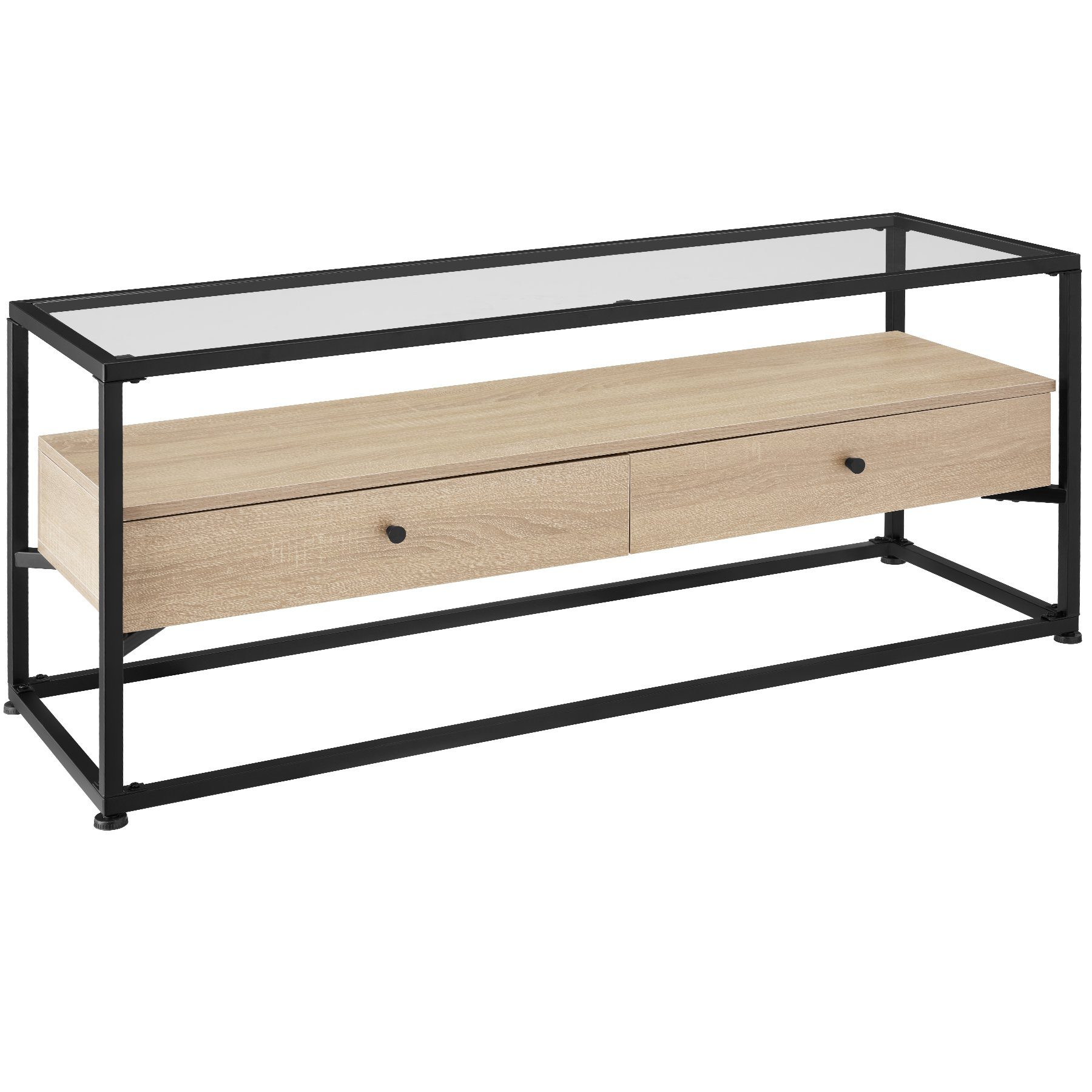 tectake Sideboard Maidenhead (Lowboard, Montagematerial, Montageanleitung), günstig online kaufen
