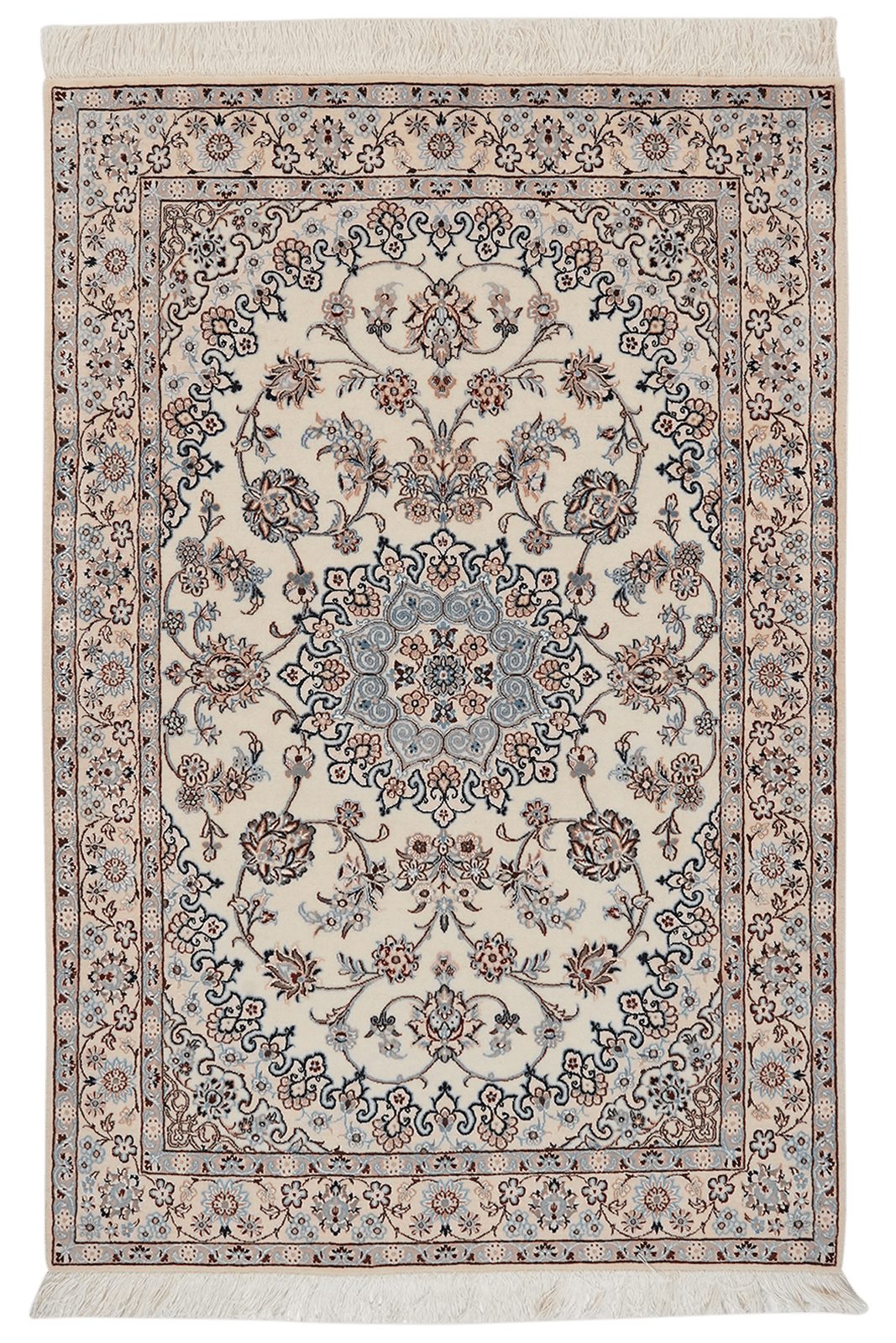 Looma Orientteppich Nain 6La 146x98cm, rechteckig, Höhe: 6 mm, Nain 6La, Schurwolle, Unikat