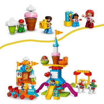 LEGO® Konstruktionsspielsteine LEGO® DUPLO® - Großer Jahrmarkt, (Set, 106 St)