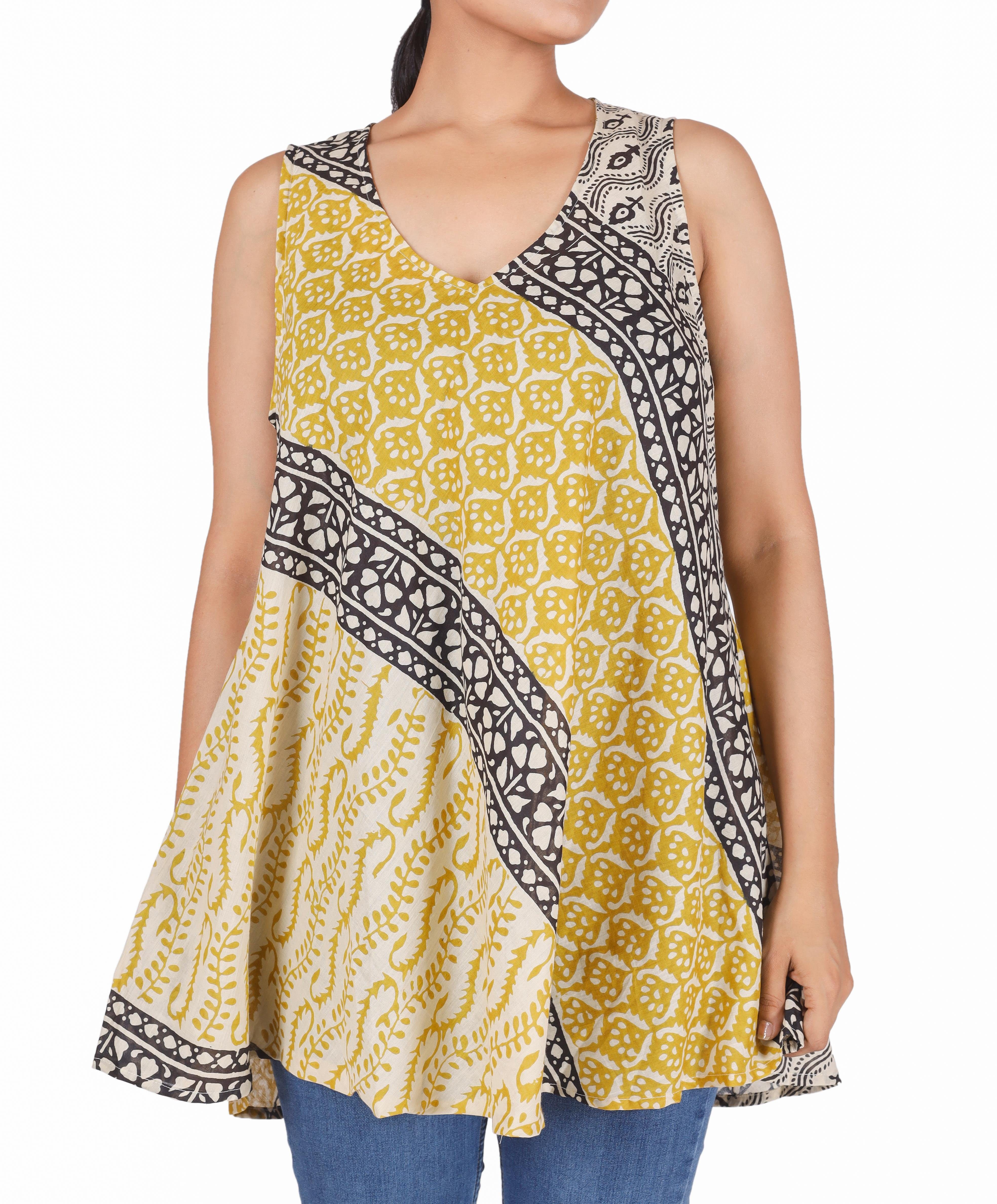 Guru-Shop T-Shirt Boho Blusentop, leichtes Longtop günstig online kaufen