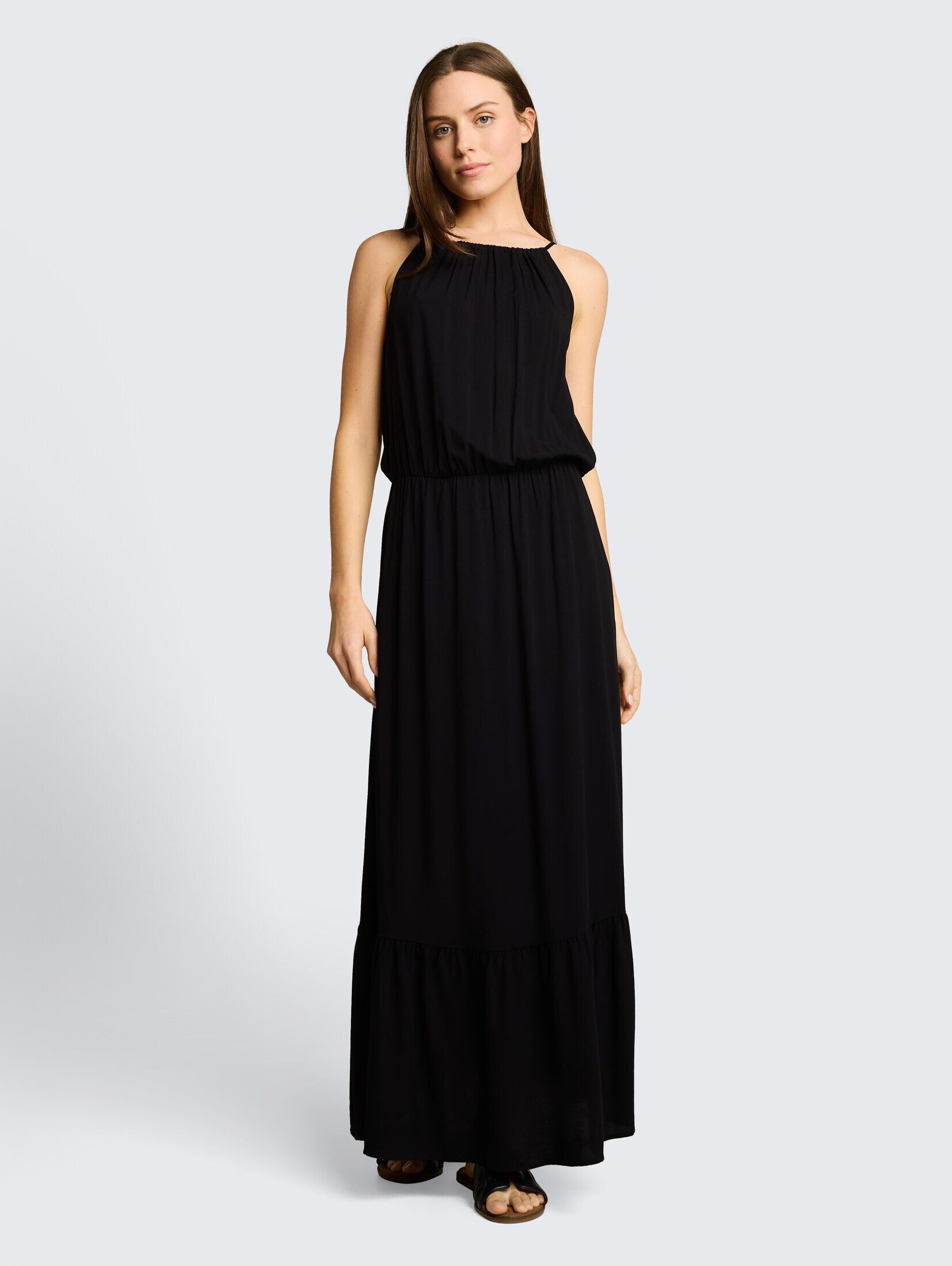 TOM TAILOR Maxikleid Kleider & Jumpsuits Maxi-Kleid aus Viskose