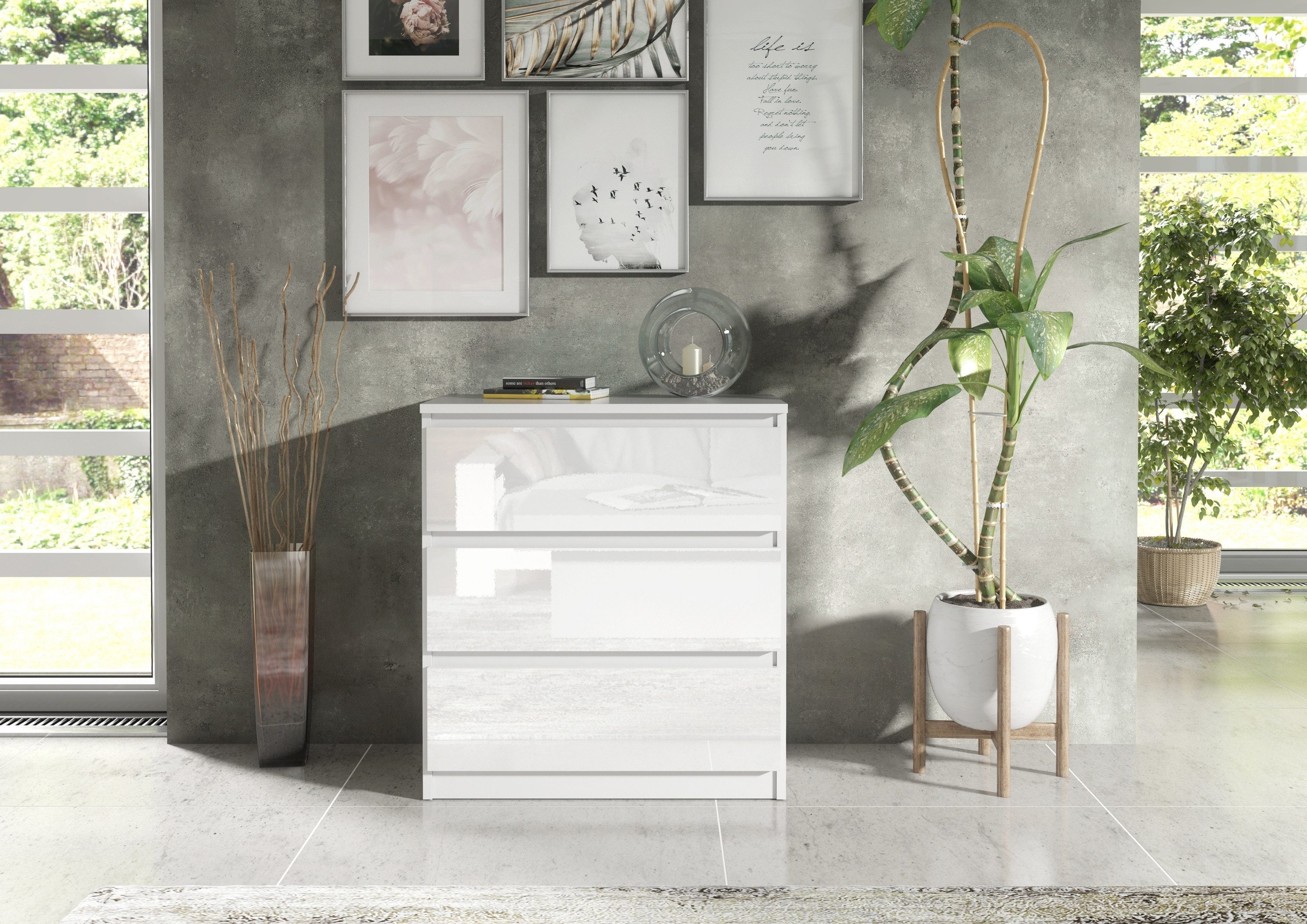 Kommode, Sideboard, Kommode für das Schlafzimmer - Wohnzimmer