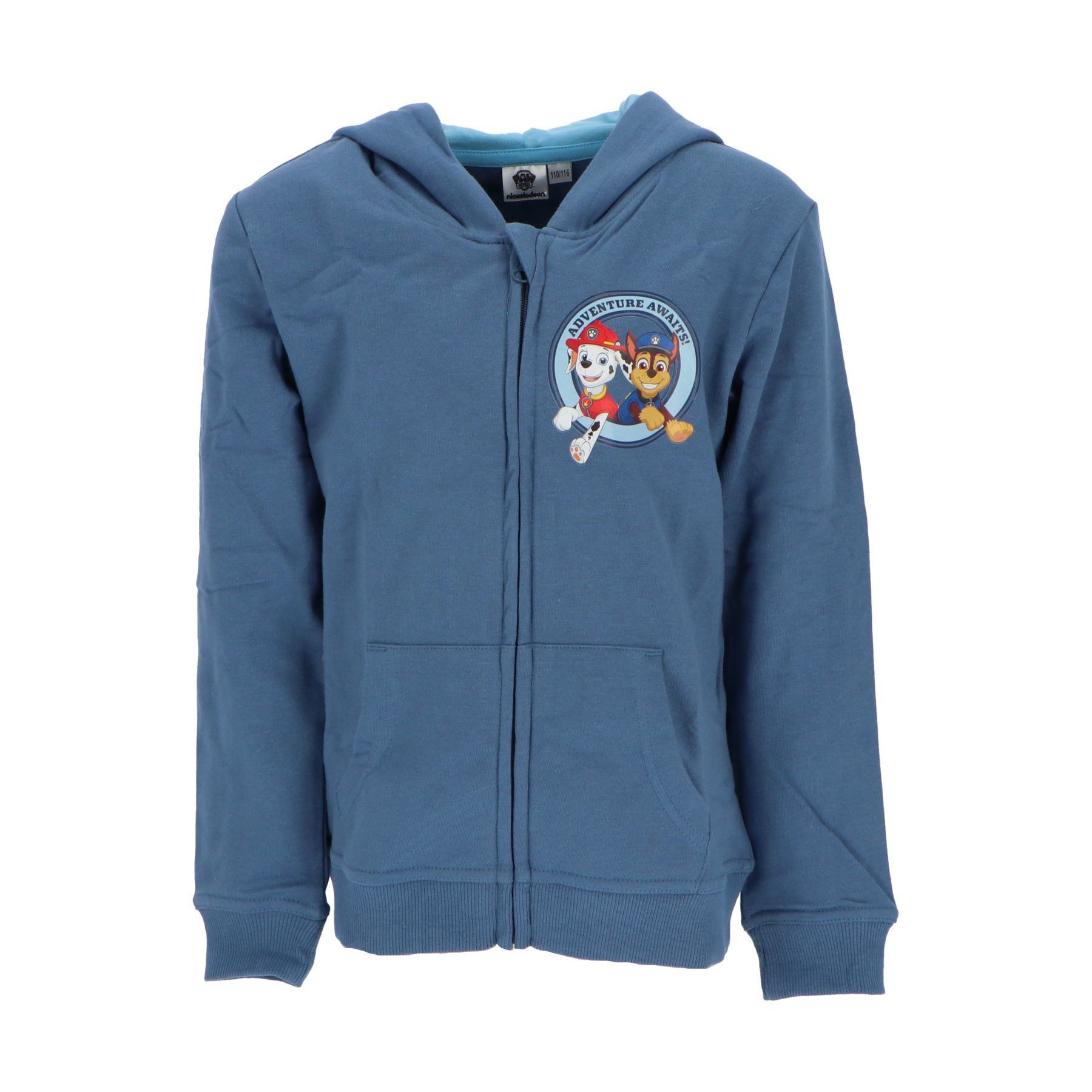 PAW PATROL Kapuzenpullover Paw Patrol Sweatjacke mit Zipper und Kapuze – Perfekt für Kinder